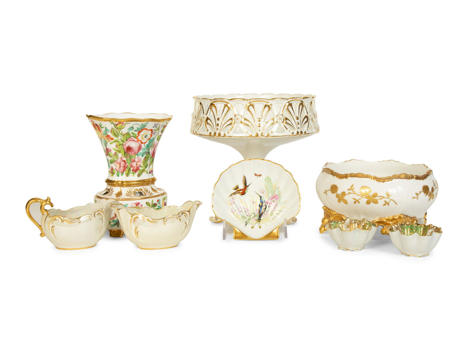 A Group of Seven Decorative Porcelain Articles (1 of 10)