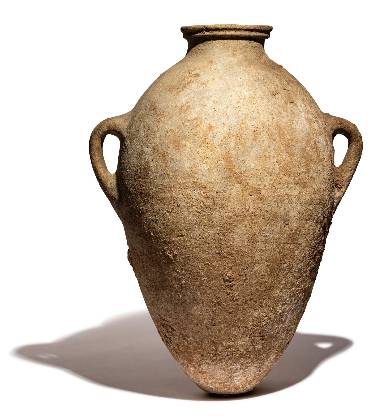 A Roman Pottery Transport Amphora Height 20 1/2 inches (52 cm). (1 of 4)