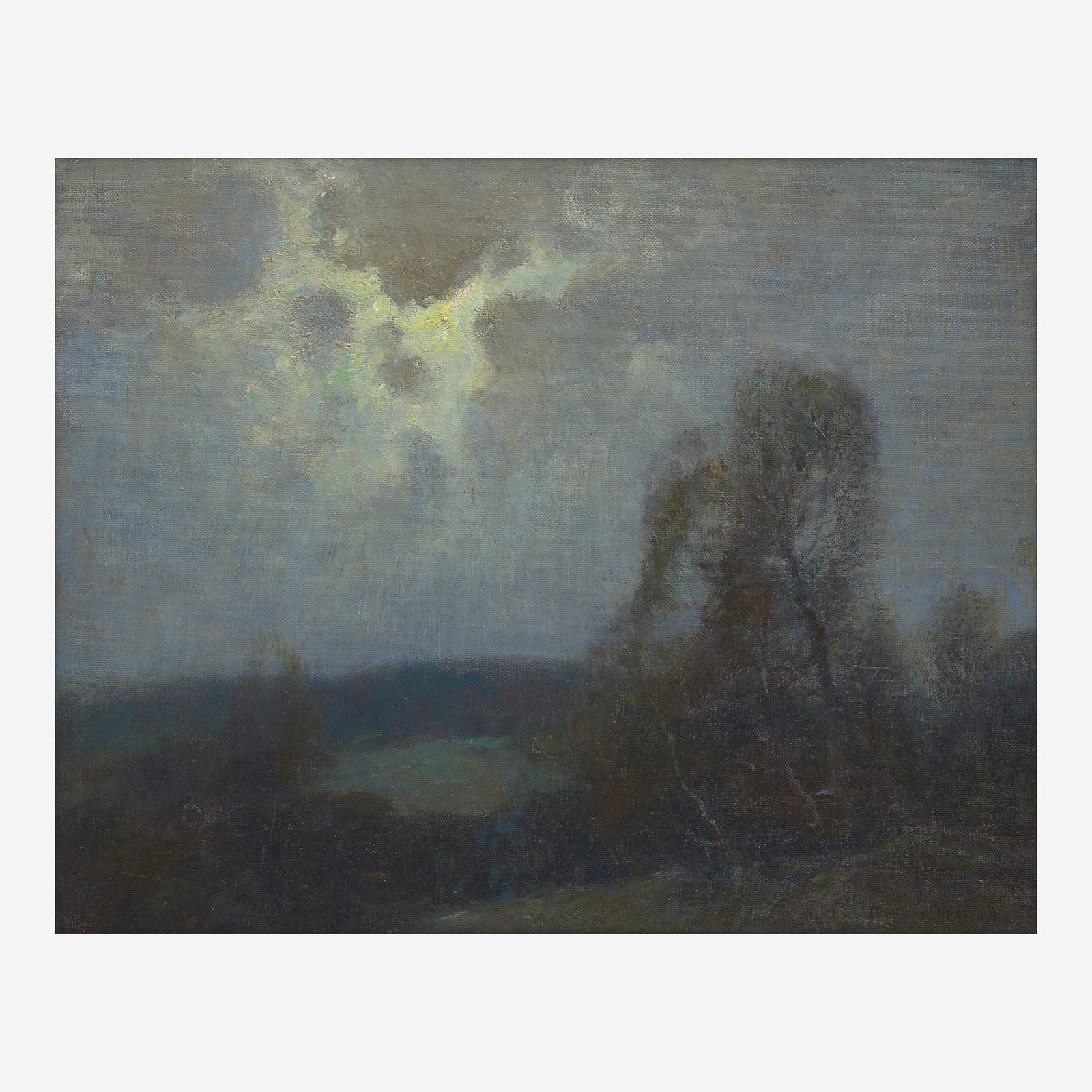 Ernest Albert (American, 1857–1946) Tonalist Landscape (1 of 2)