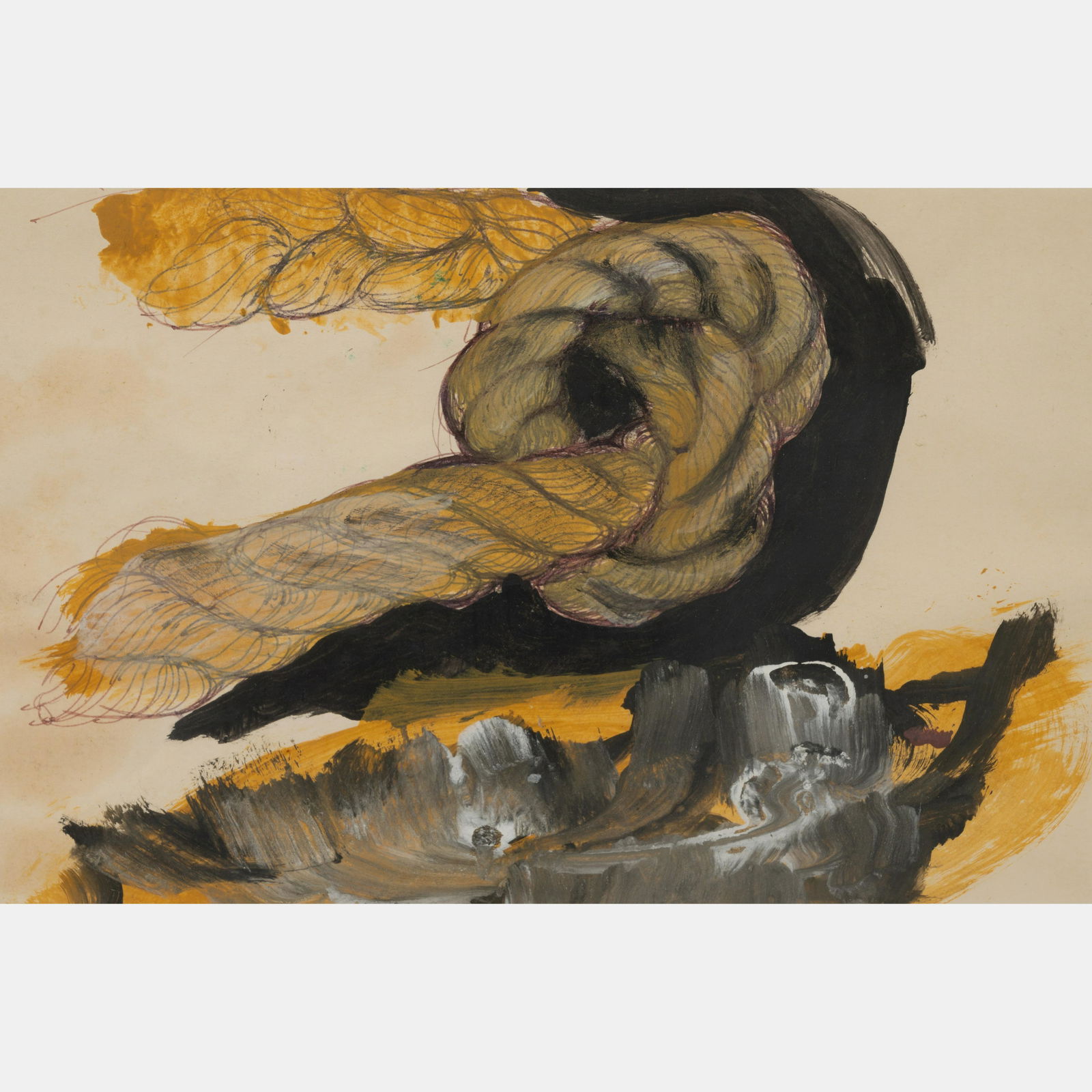 David Alfaro Siqueiros (Mexican, 1896-1974) Rope (1 of 5)