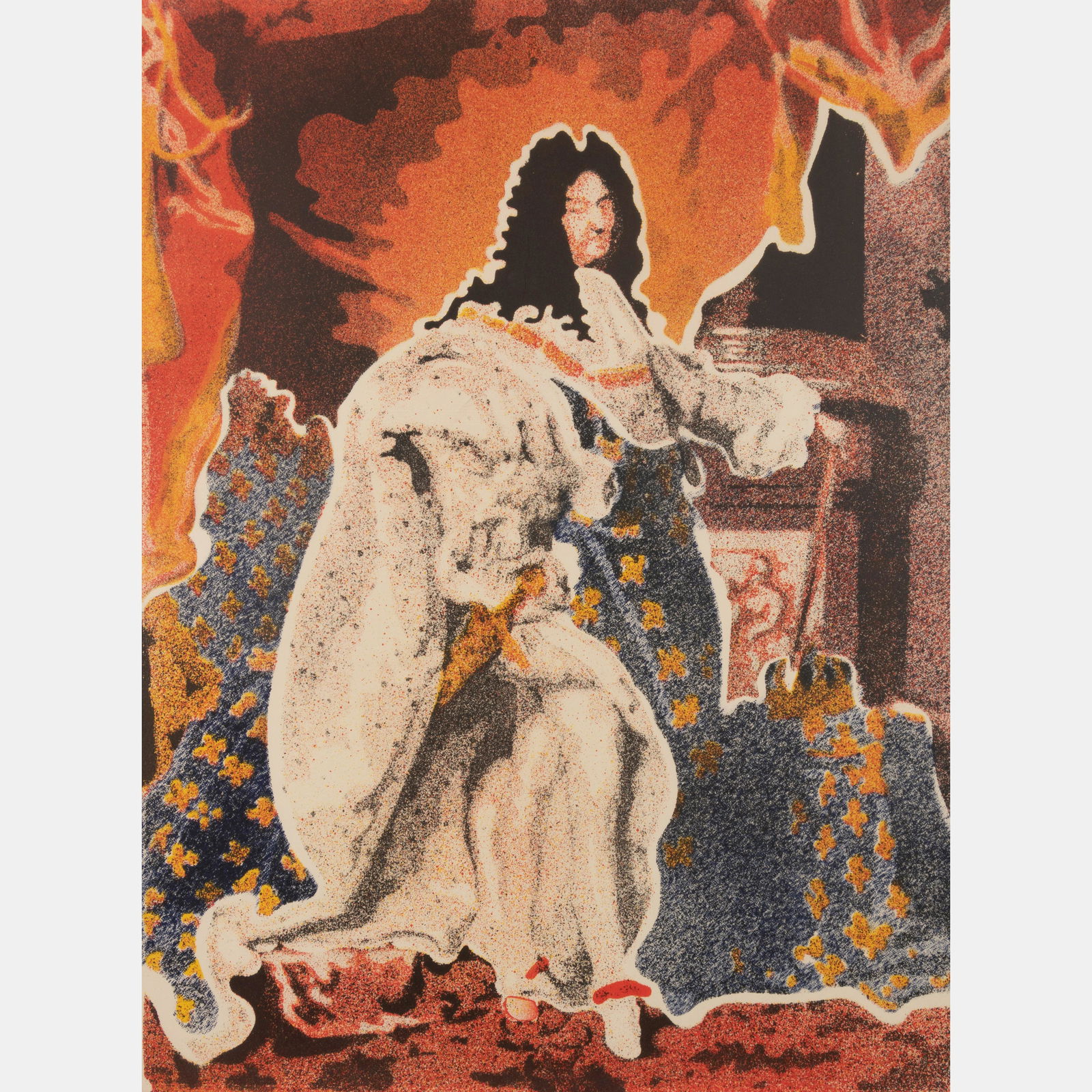 John Clem Clarke (American, 1937-2021) Louis XVI from Six New York Artists, 1969 (1 of 4)