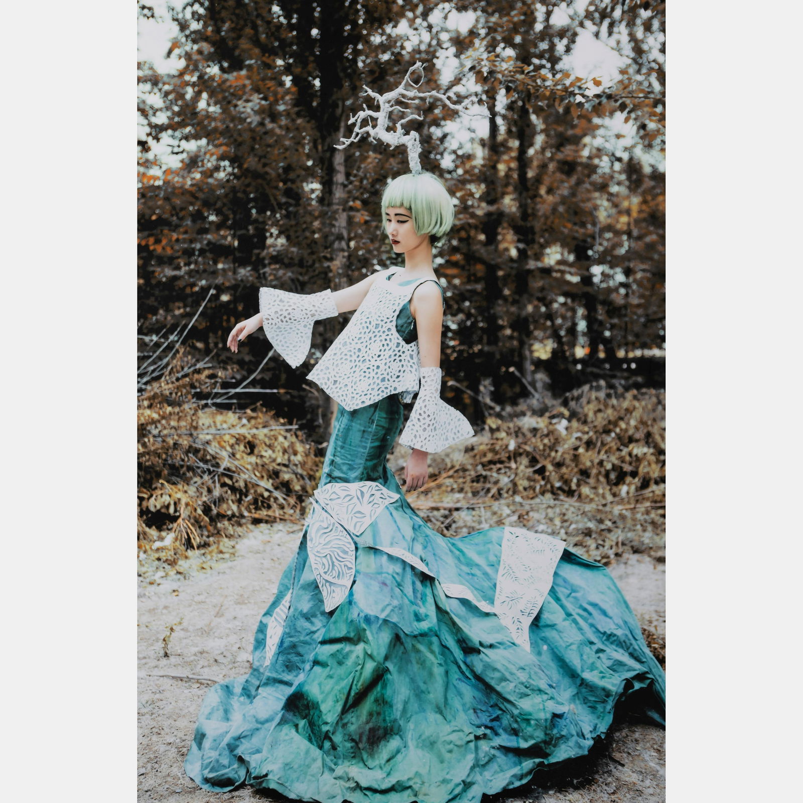 Aobo Wang (Chinese, b. 1991) Flower Demon - Green Bee, 2015 (1 of 3)