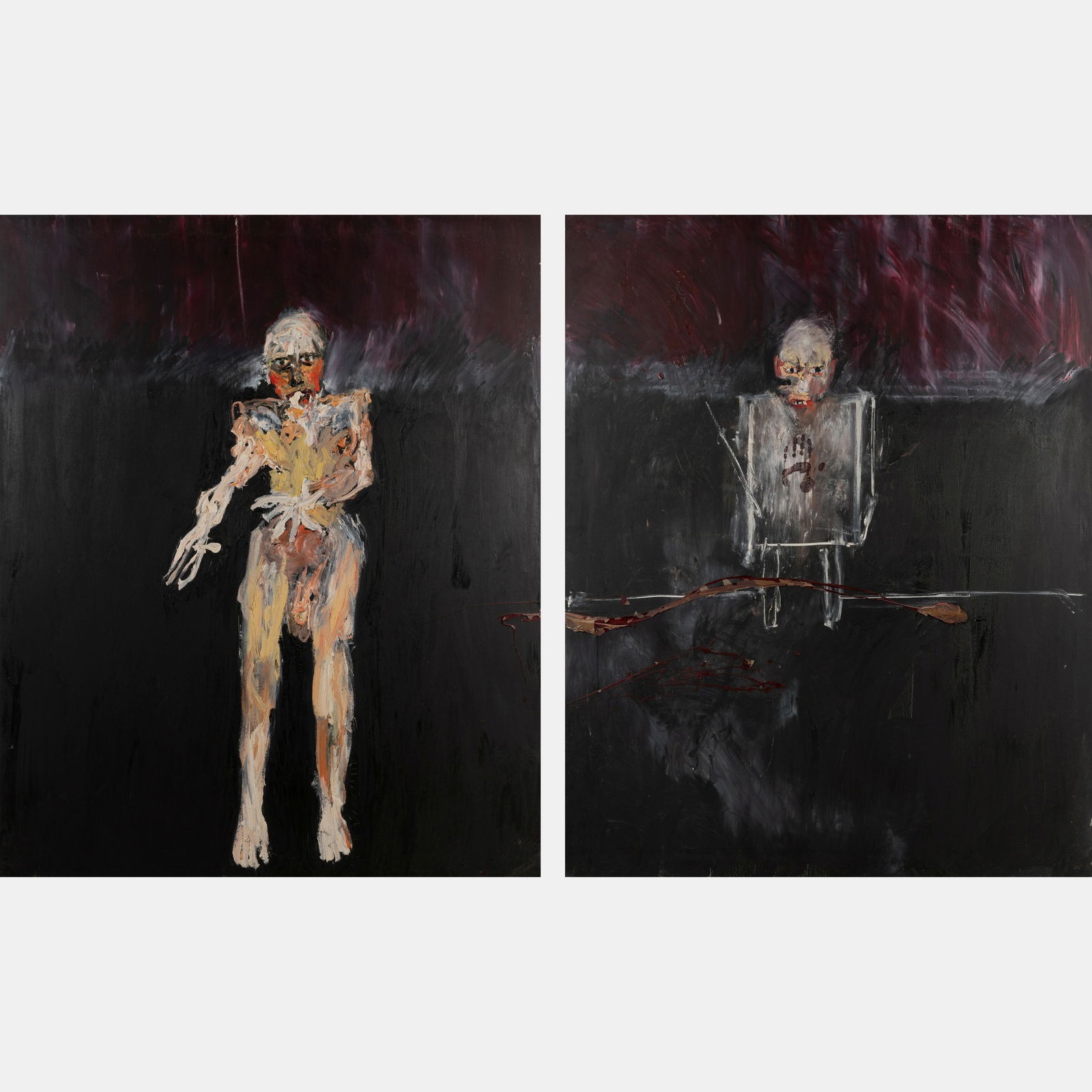 Michael Hafftka (American, b. 1953) Approach (diptych), 1987 (1 of 8)