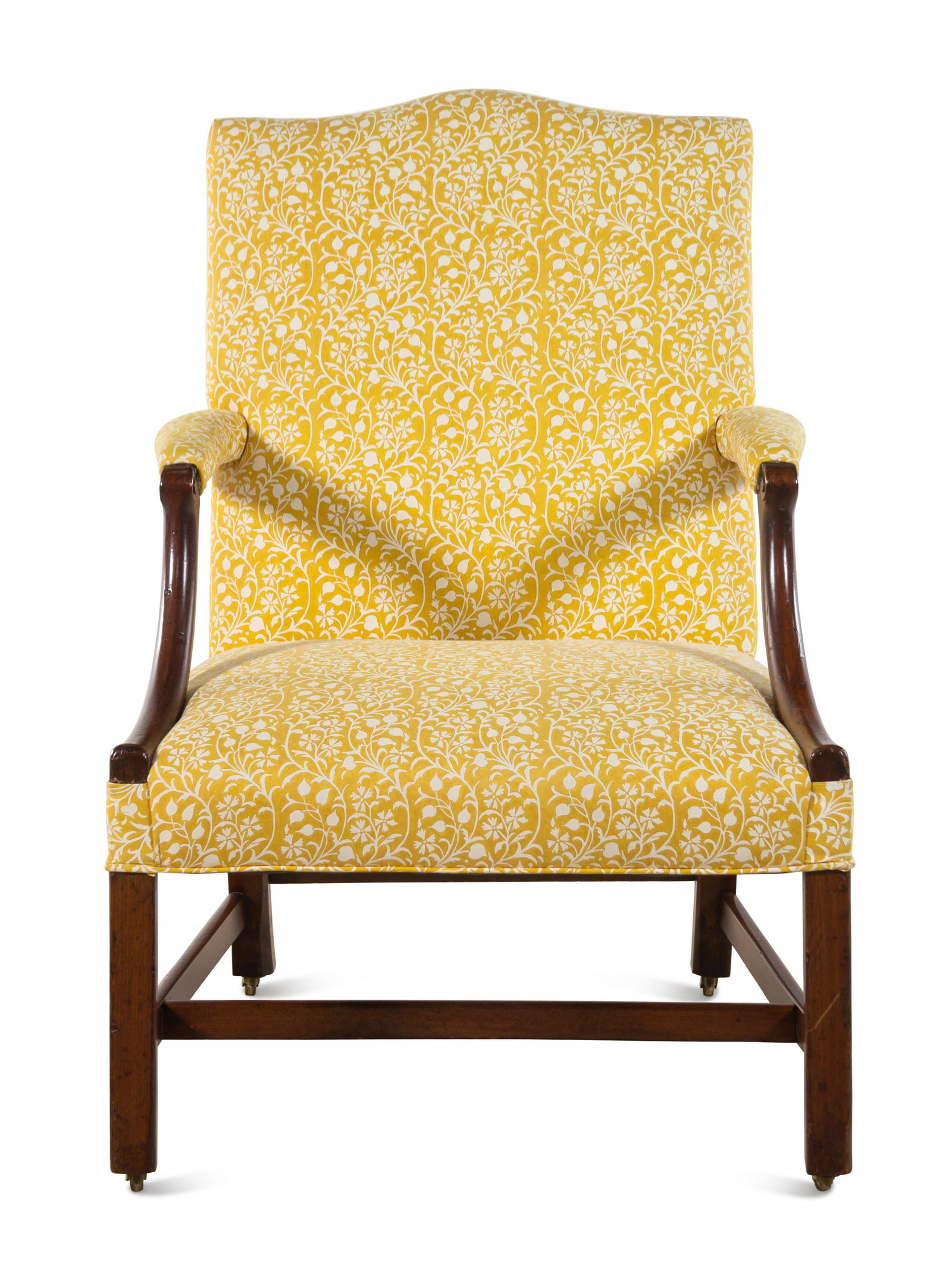 A George III Mahogany Library Chair (1 of 10)