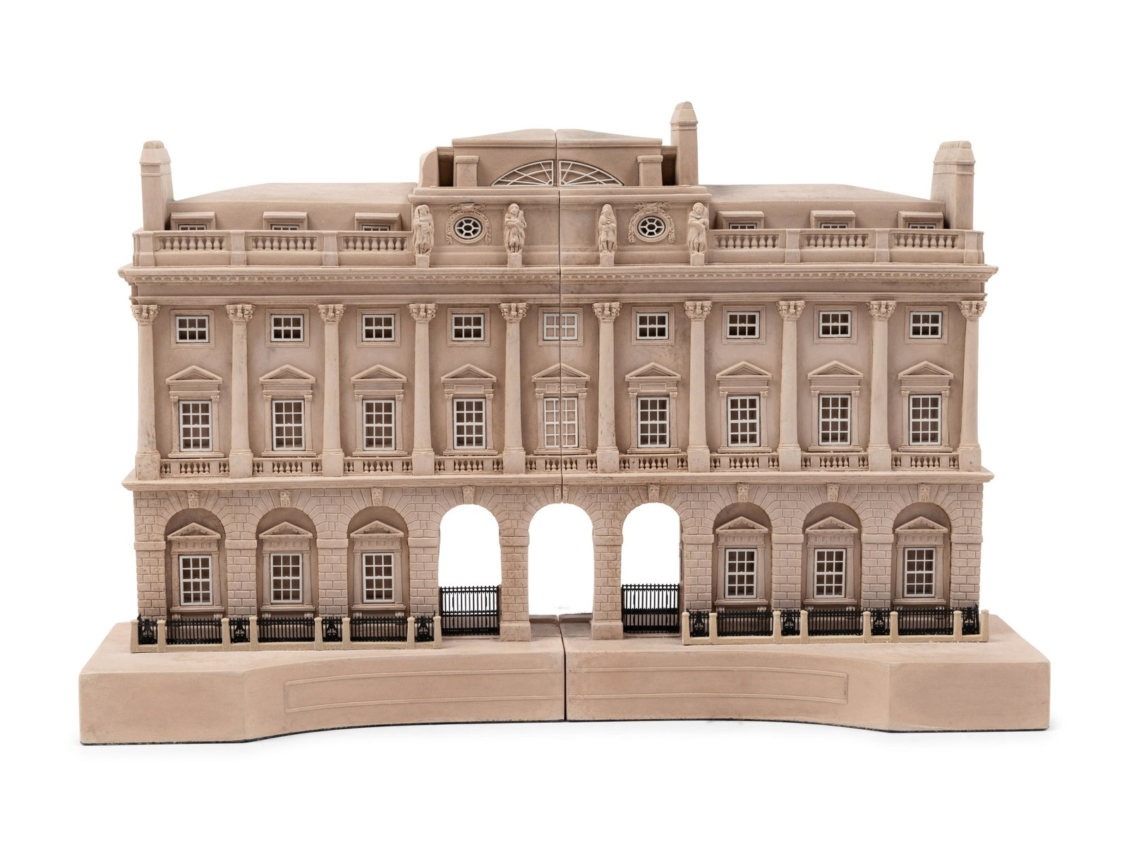 A Pair of Timothy Richards Resin Architectural Book Ends (1 of 10)