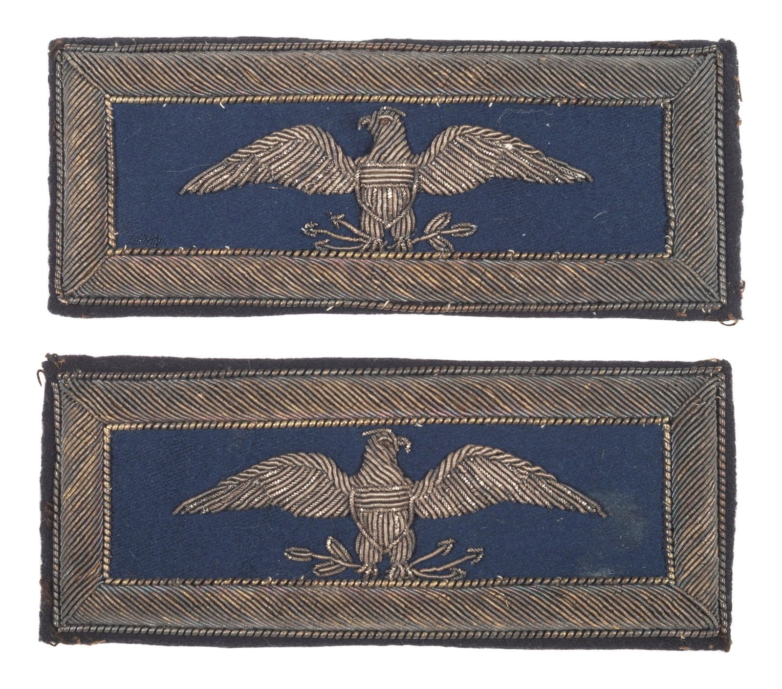 [CIVIL WAR]. Colonel of infantry shoulder straps.  (1 of 2)