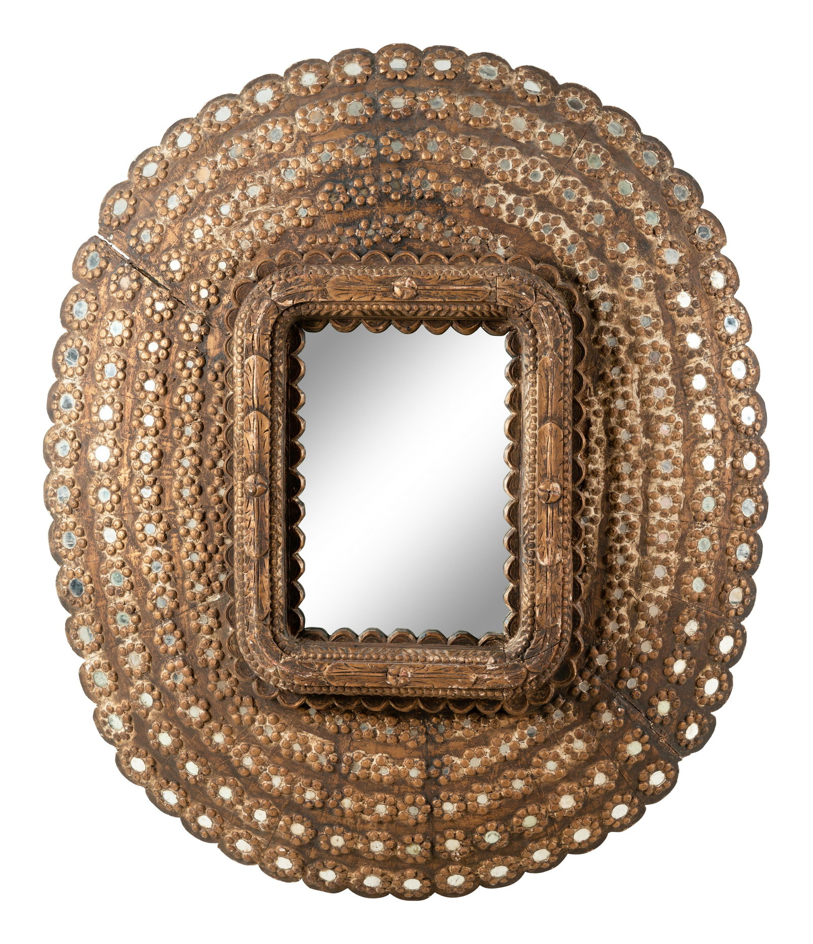 A Large Italian Giltwood Mirror (1 of 3)