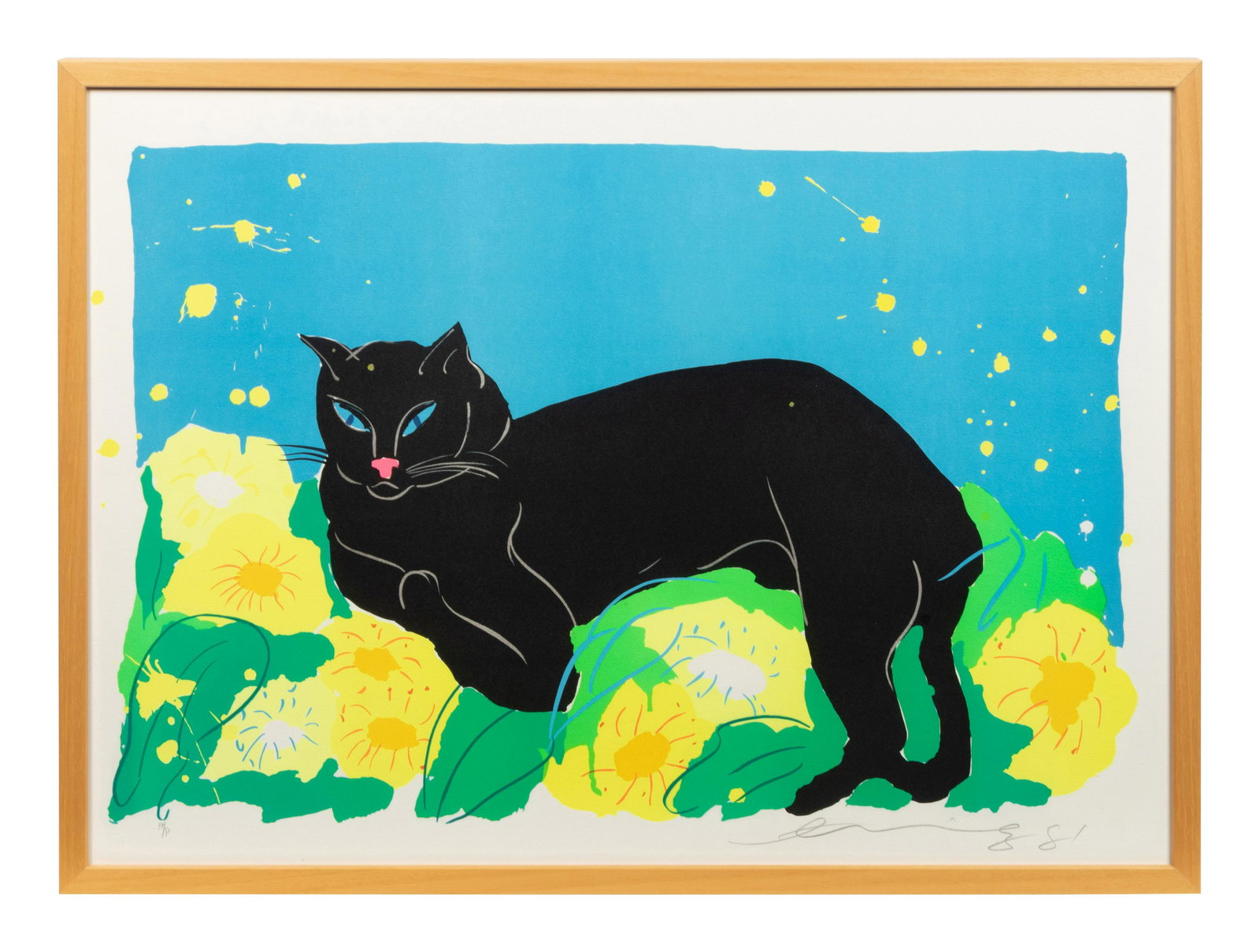 Walasse Ting (Chinese/American, 1929-2010) (1 of 5)