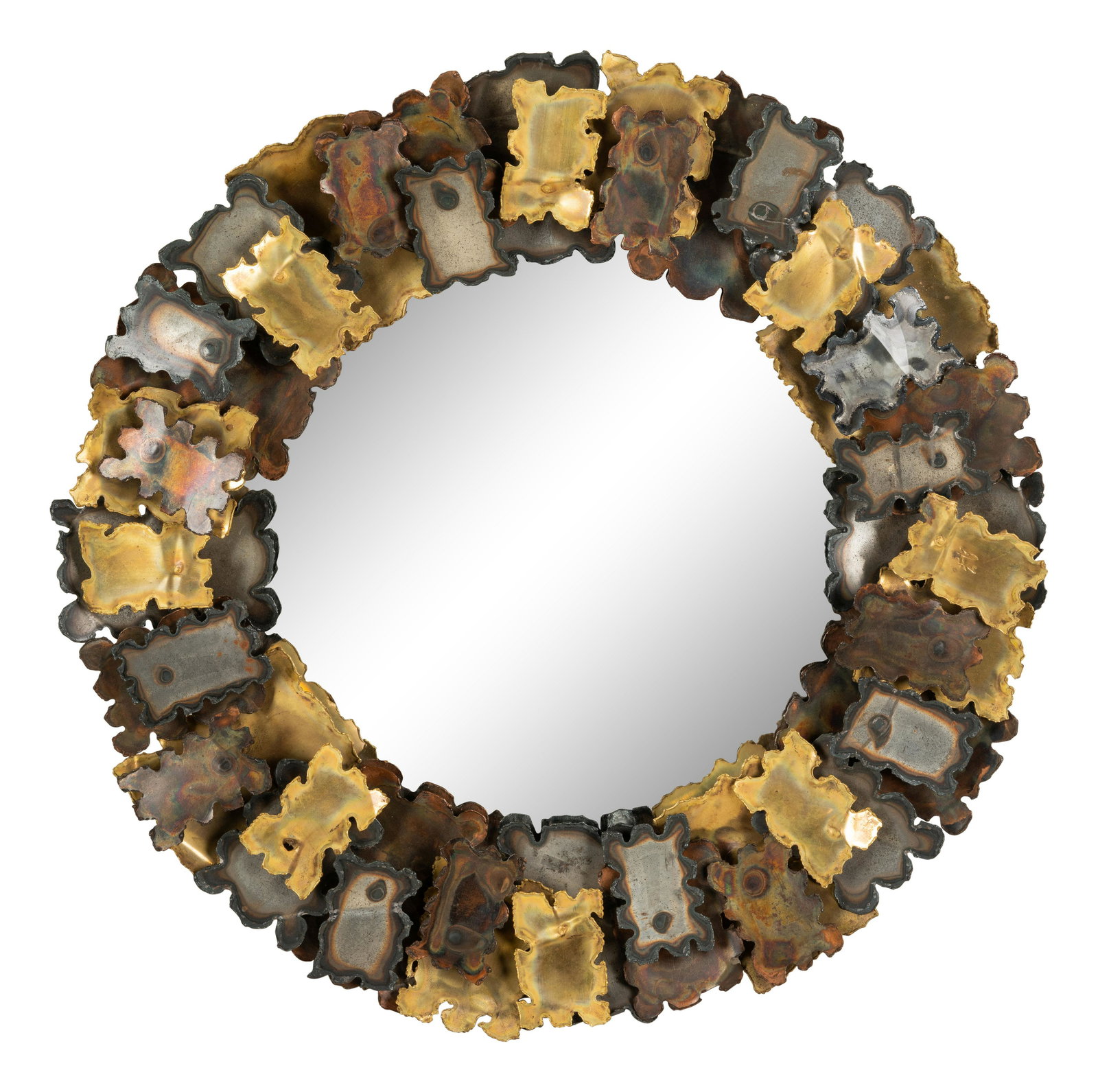 A C. Jere Brass Mirror (1 of 4)