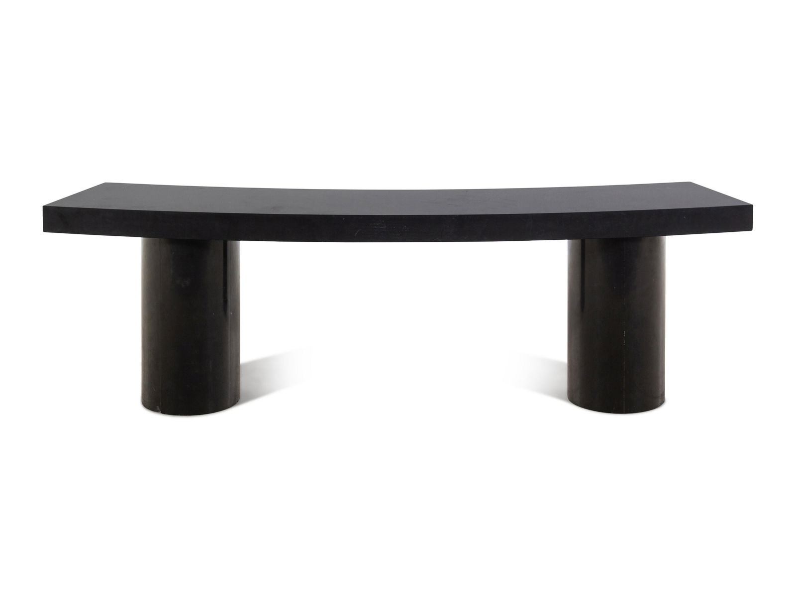 A Contemporary Black Marble Low Table (1 of 3)