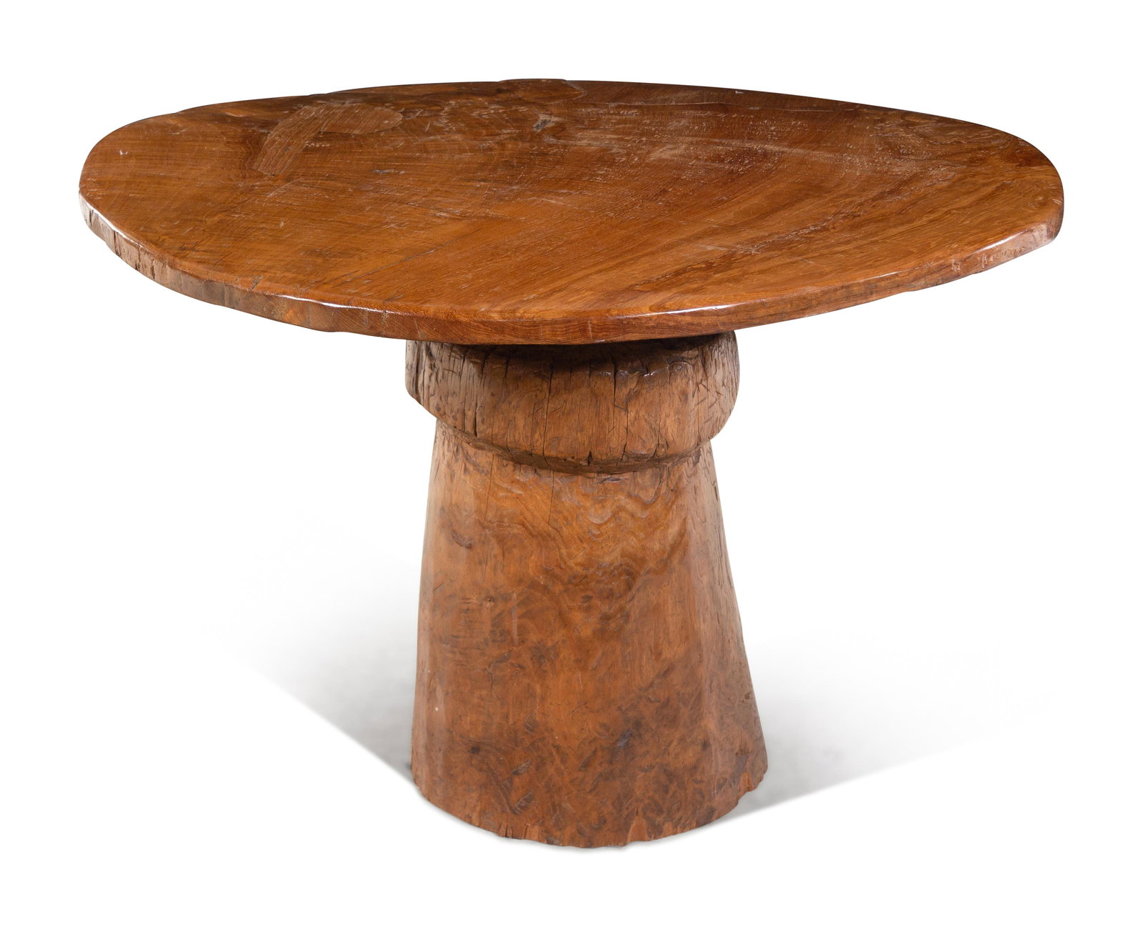 An African Primitive Wood Center Table (1 of 2)