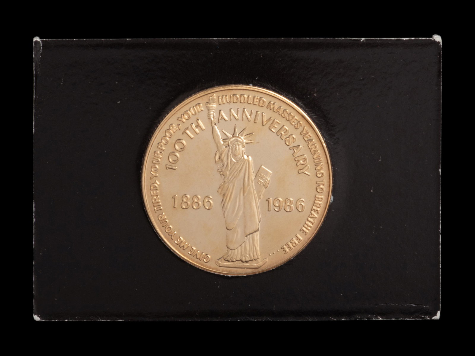[PRIVATE ISSUE] A Statue of Liberty Centennial Commemorative 1 oz. 12-Karat Gold Proof (1 of 2)