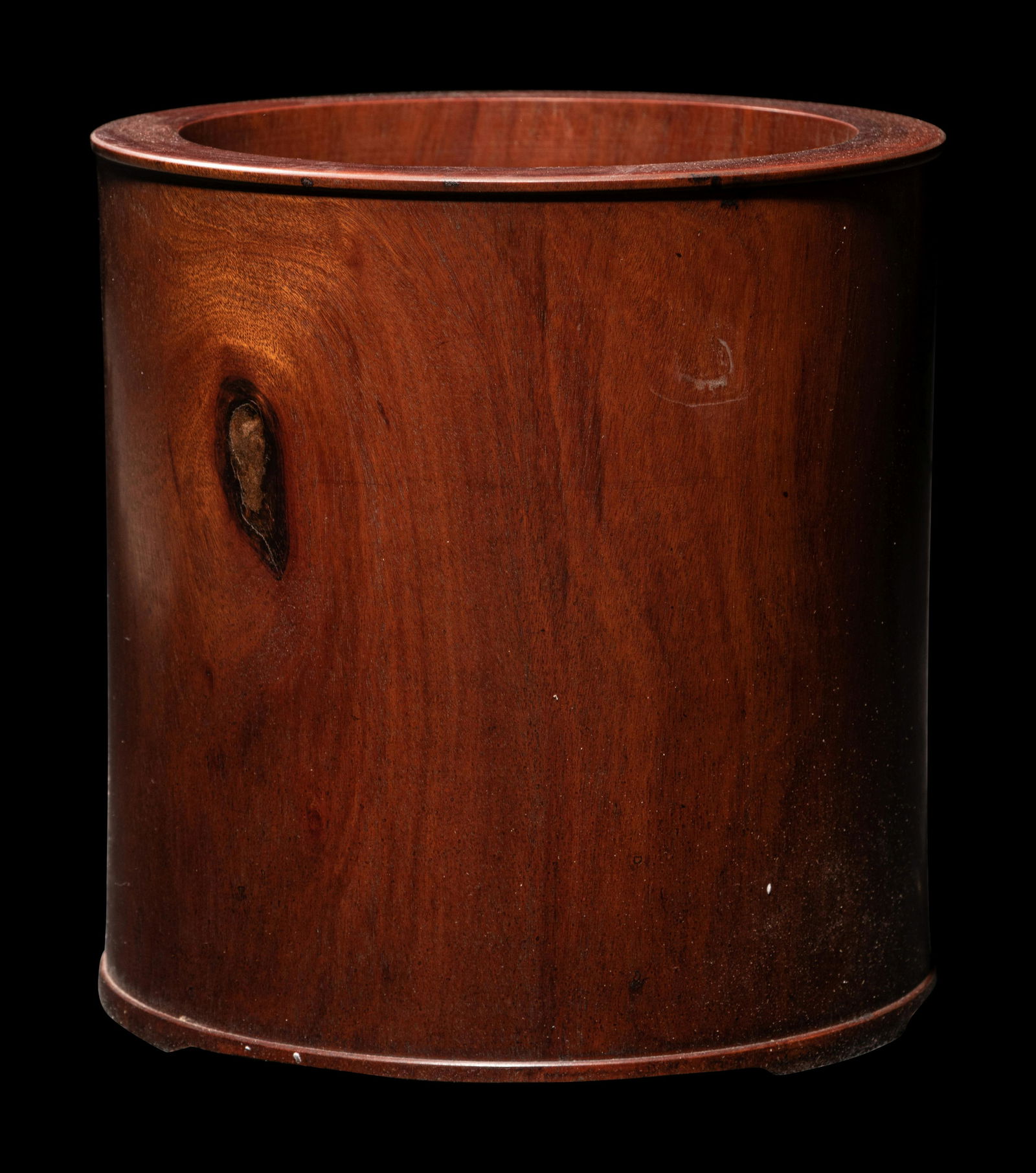 A Chinese Huanghuali Brushpot (1 of 4)