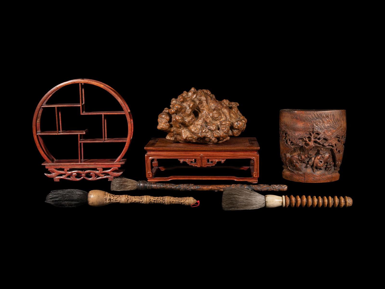 Seven Chinese Scholar's Objects (1 of 5)