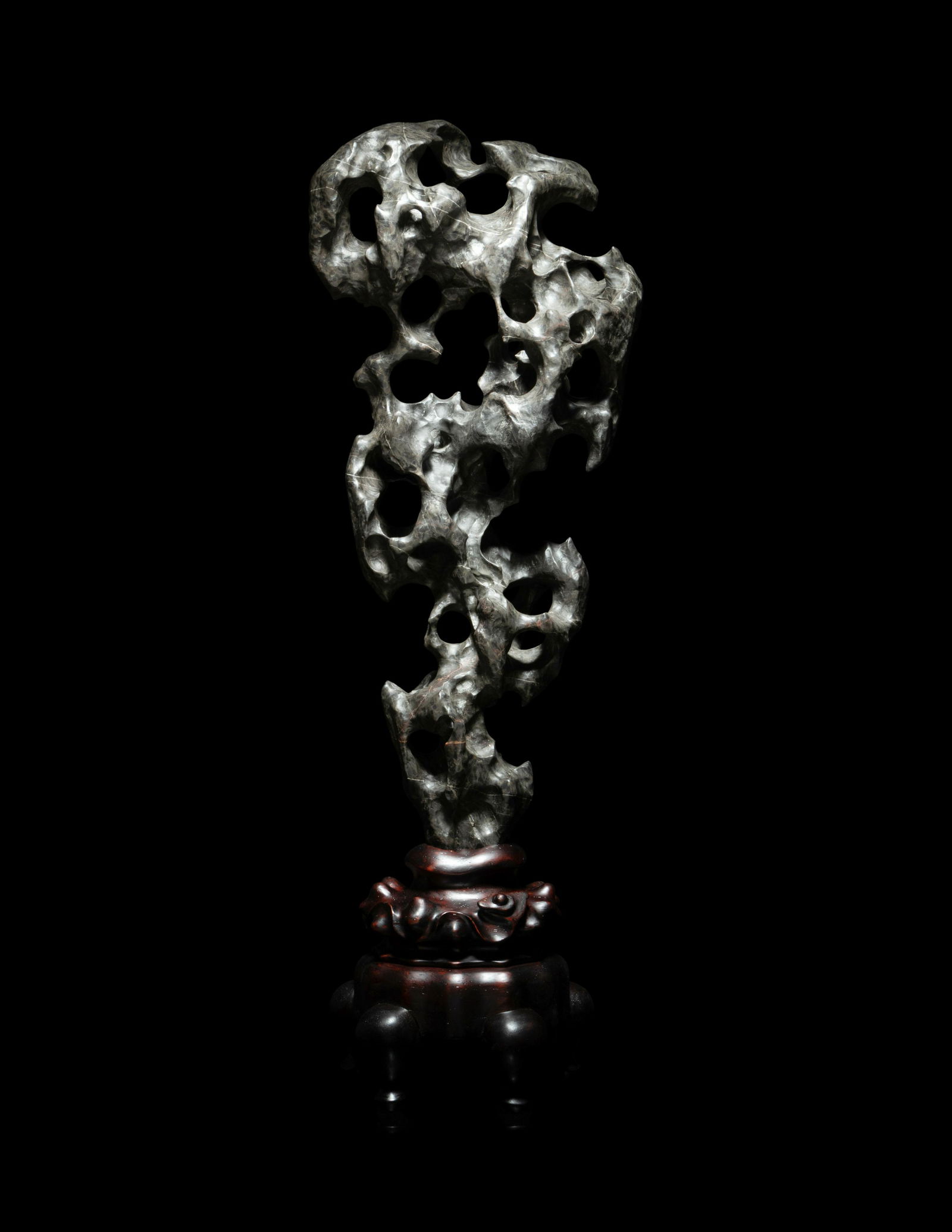 A Chinese Lingbi Scholar's Rock (1 of 3)