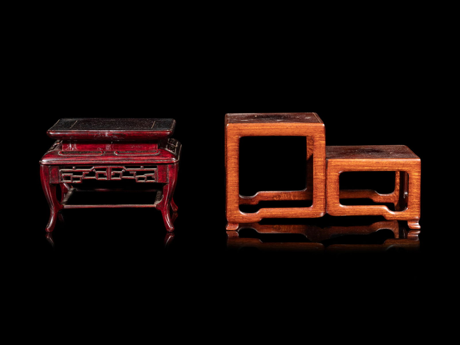 Two Chinese Hardwood Stands (1 of 5)