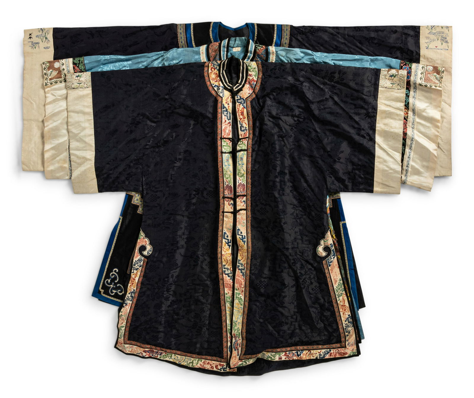 Three Chinese Embroidered Silk Lady's Jackets (1 of 6)