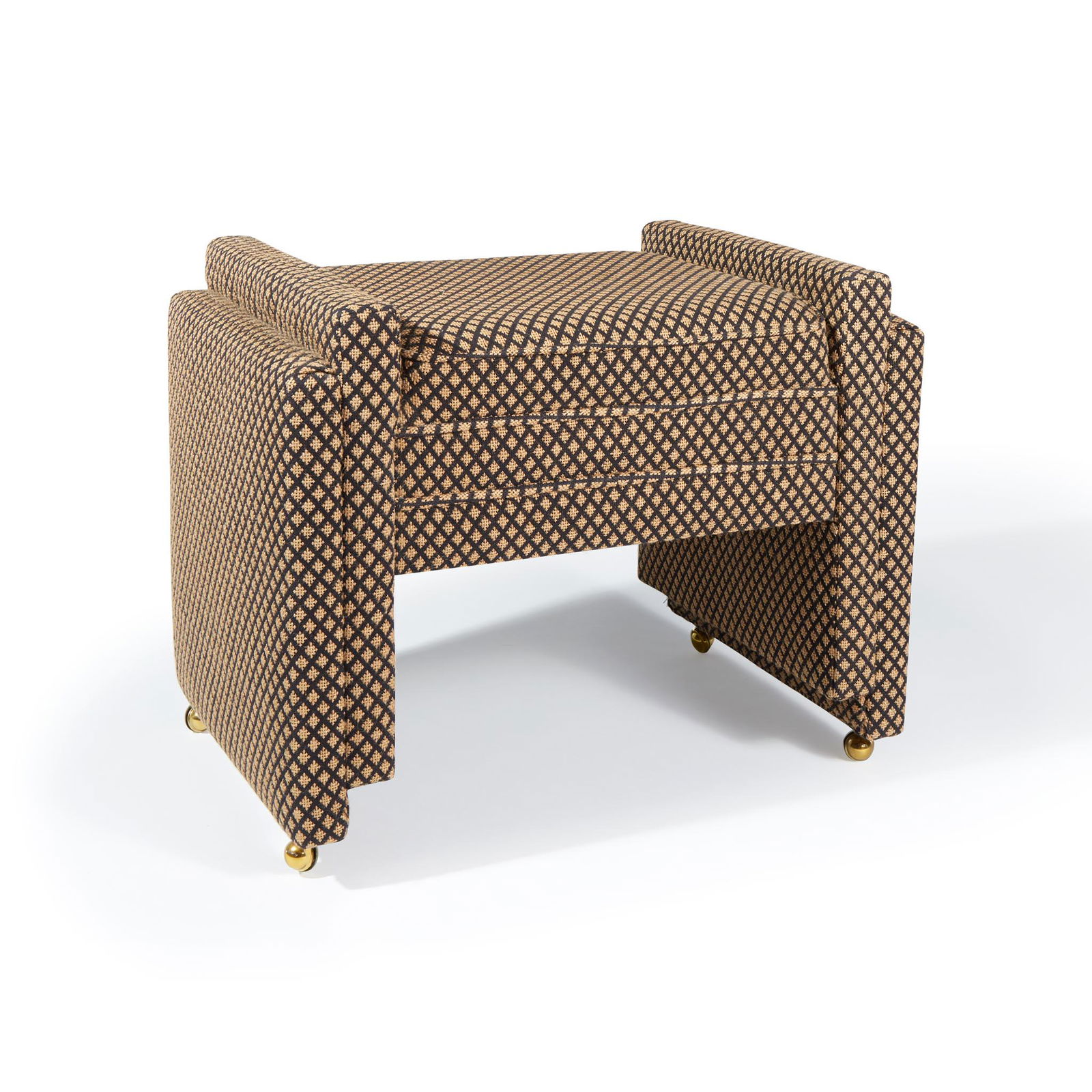 Contemporary A Rolling Stool, circa 1980 (1 of 2)