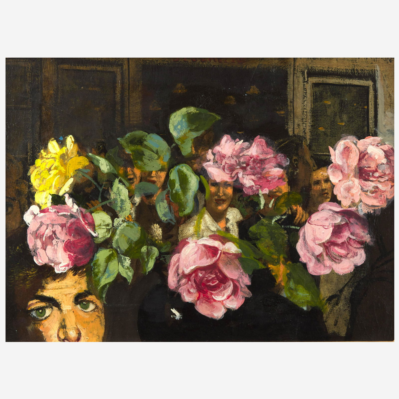 Walter Stuempfig (American, 1914-1970) Wedding Roses (1 of 2)
