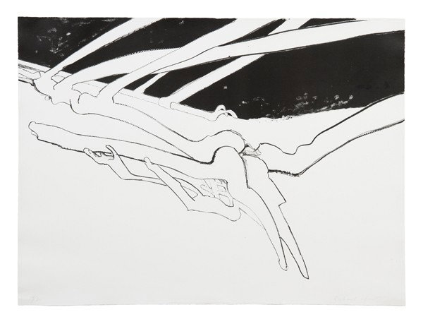 Richard Howard Hunt, (American, b. 1935), Untitled: Richard Howard Hunt (American, b. 1935) Untitled lithograph edition 14/50, signed Richard Hunt (lower right) 22 x 30 inches.