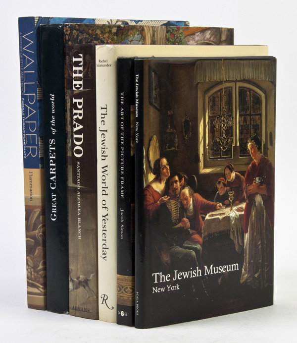 A Collection of Books Pertaining to Art and Crafts: A Collection of Books Pertaining to Art and Crafts, including works on frames, Tiffany Studios and art collections; 17 volumes overall.