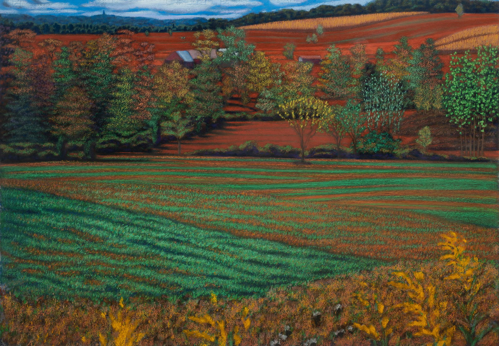 Jane Everhart (American, 20th century) Lookout, Mr. Spark's Farm, 1988 (1 of 4)