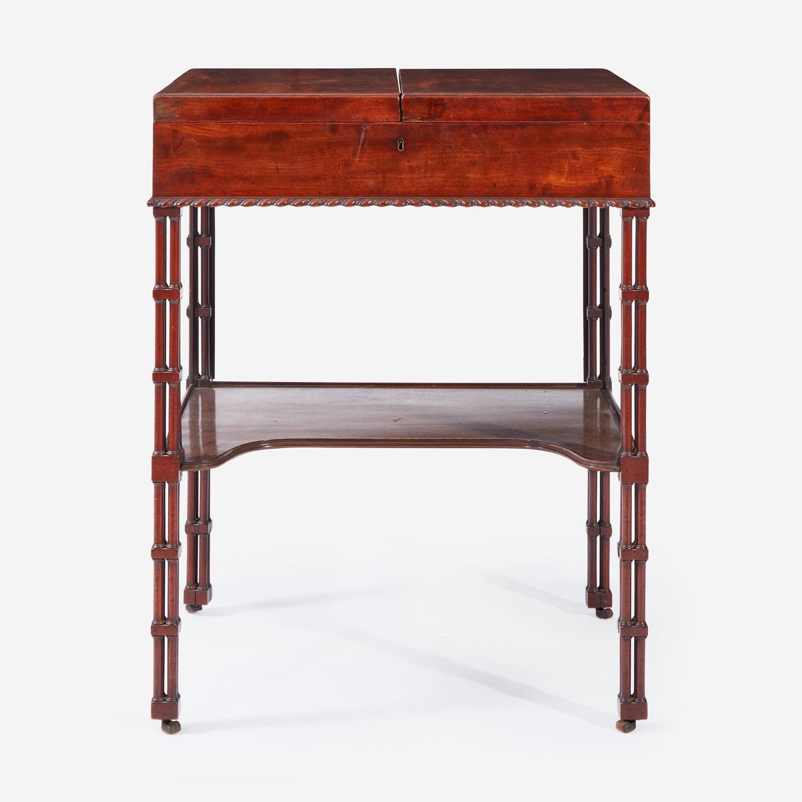 A George III Carved Mahogany Dressing Table circa 1765 (1 of 2)
