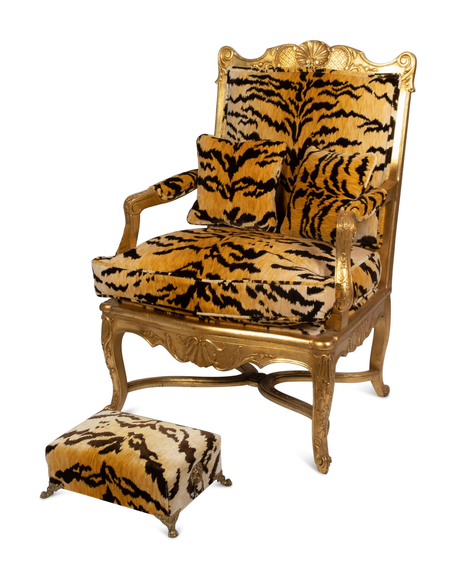 A Regence Style Giltwood Fauteuil (1 of 6)