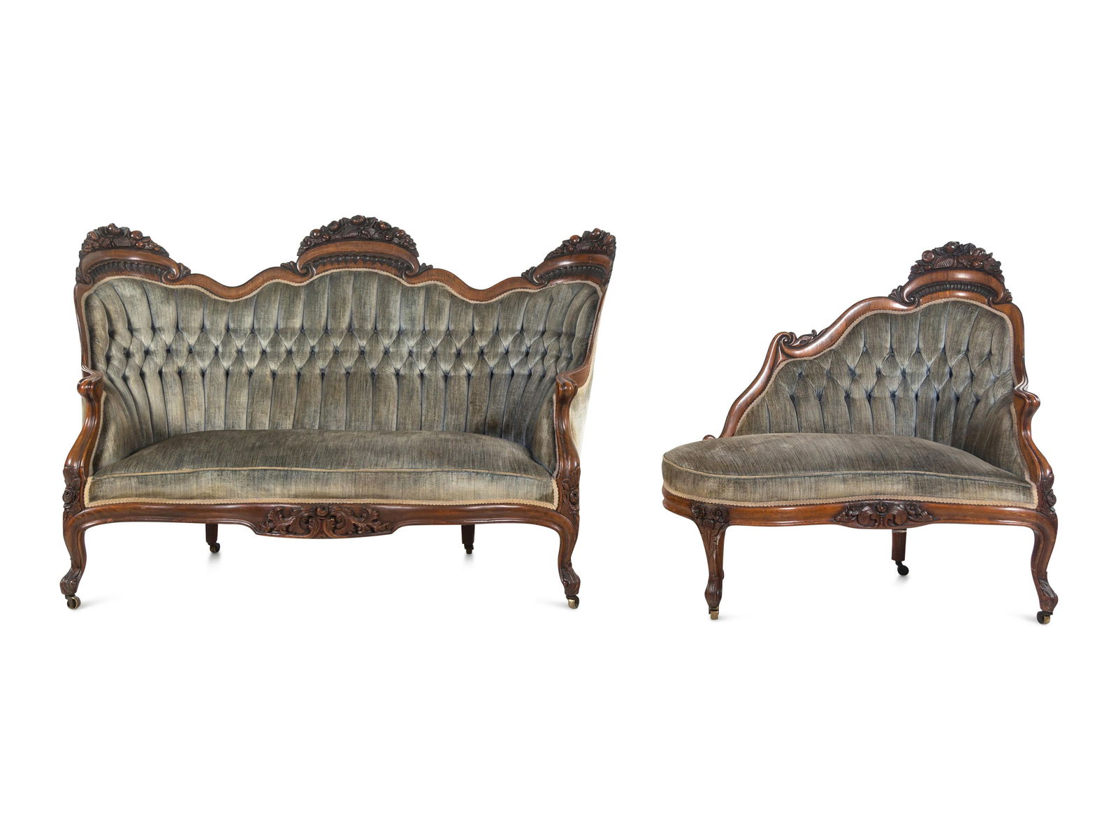 A Four-Piece Seating Suite by John Henry Belter (1 of 9)