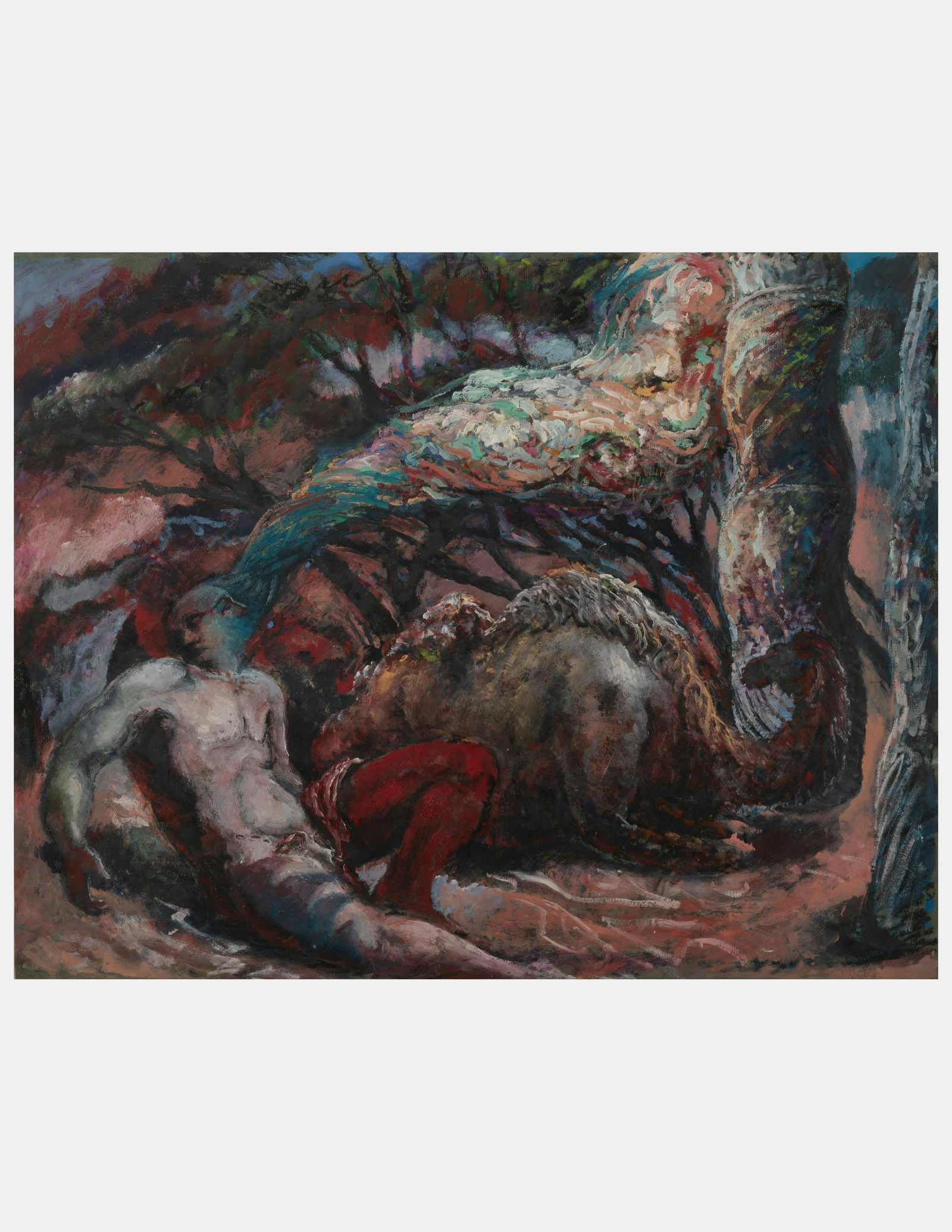 Julie Heffernan  (American, b. 1956) Untitled #1, 1986 (1 of 6)