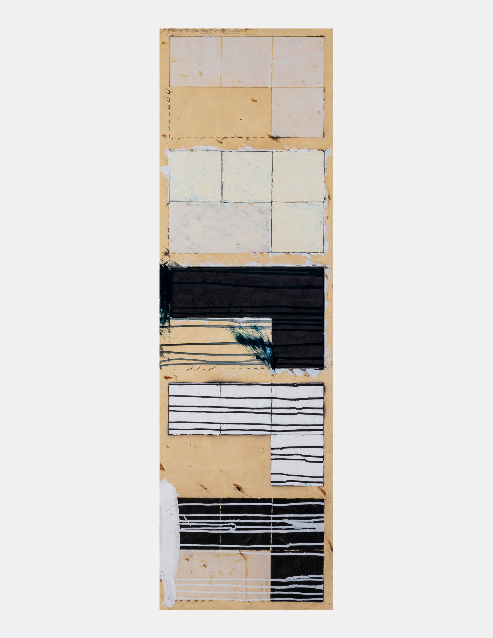 Ed Rainey (American, b. 1954) Non-Obj: Horz #1, 1987 (1 of 4)