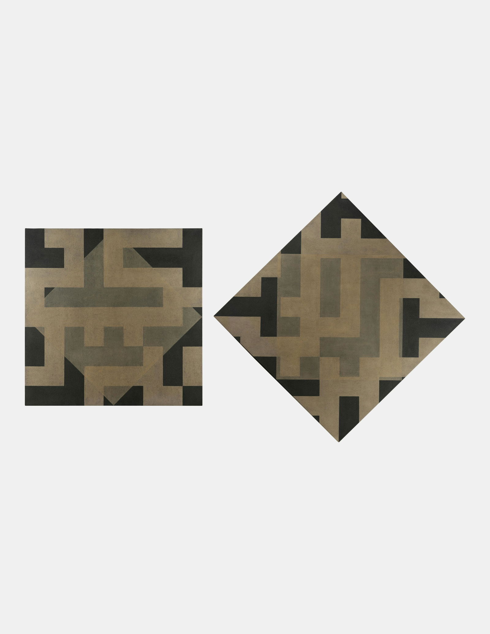 Robert Ackerman (American, 20th century) Prospector, (diptych), 1987 (1 of 5)