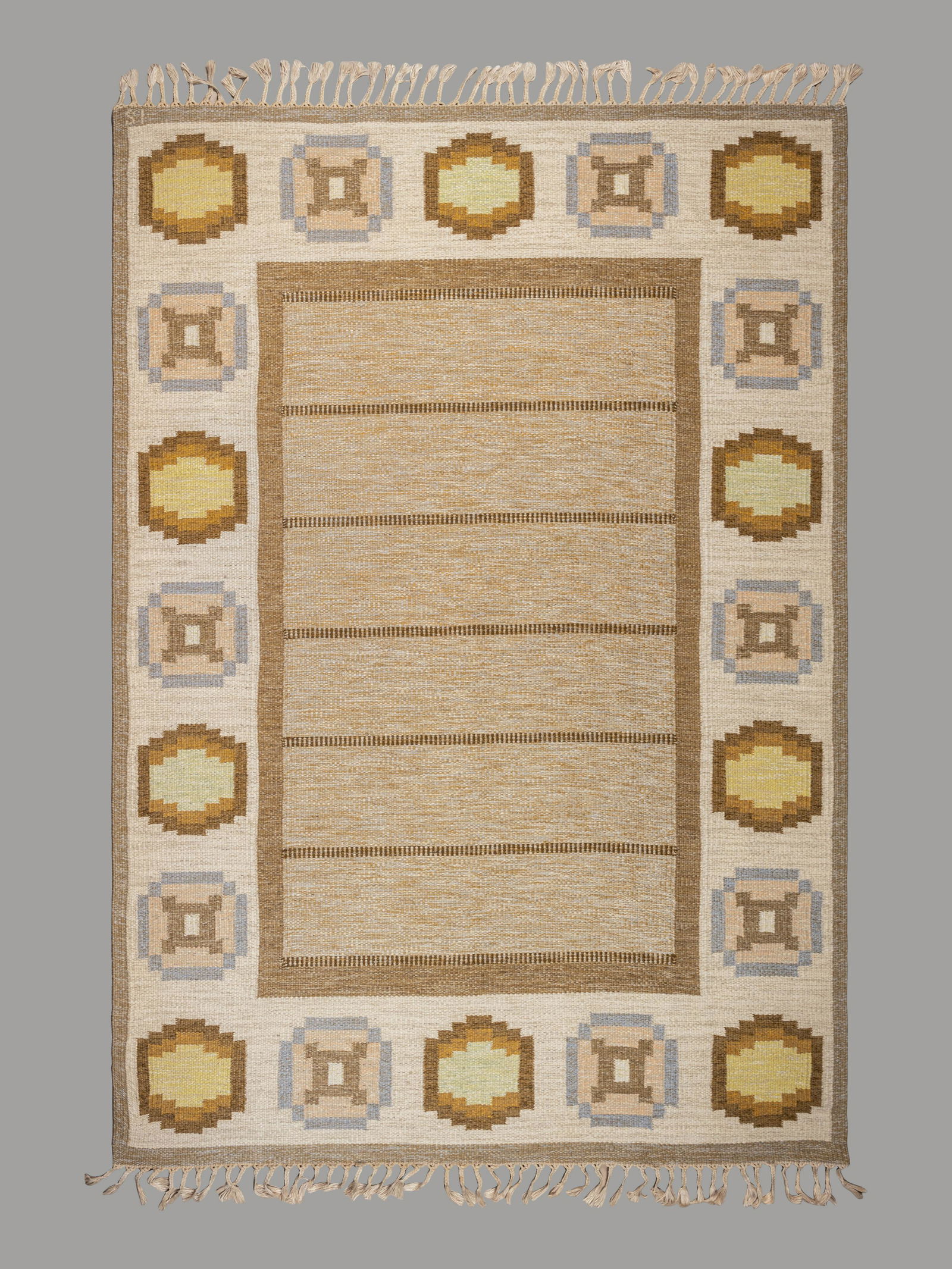 Ingegerd Silow (Swedish, 1916-2005) Flatweave Rug (1 of 5)