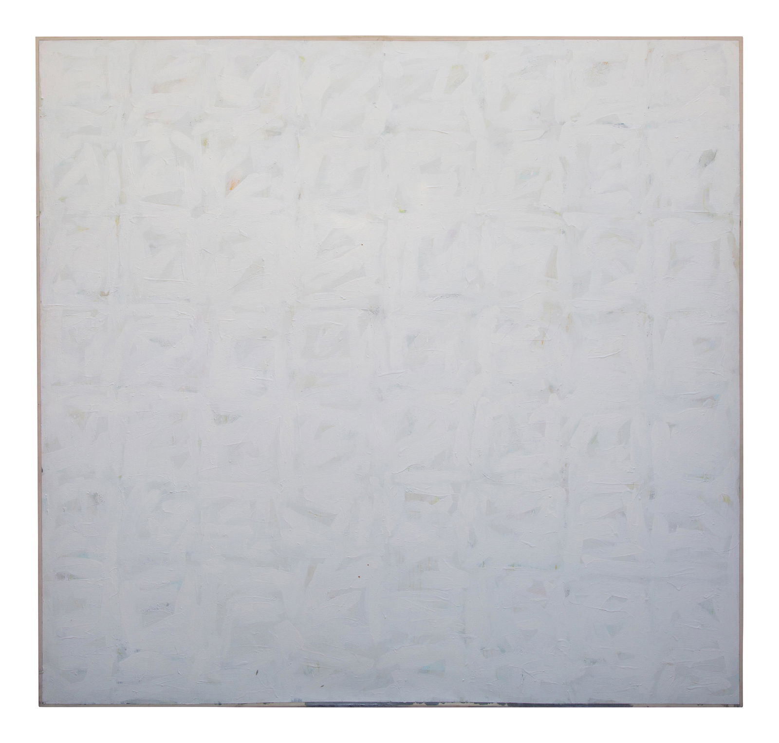 Ted Stamm (American, 1944-1984) Untitled: Ted Stamm (American, 1944-1984) Untitled oil on canvas 83 h x 88 w inches.