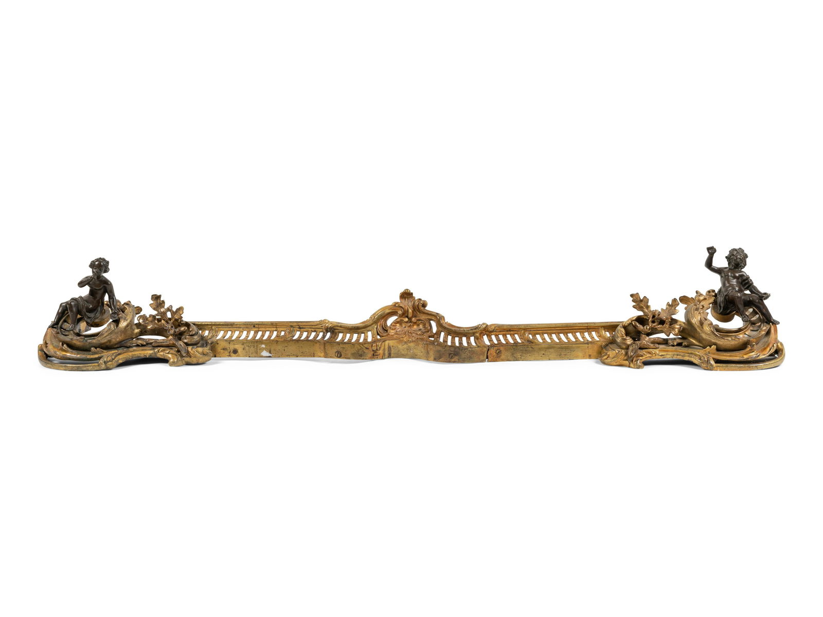 A French Gilt Bronze Fire Fender (1 of 6)