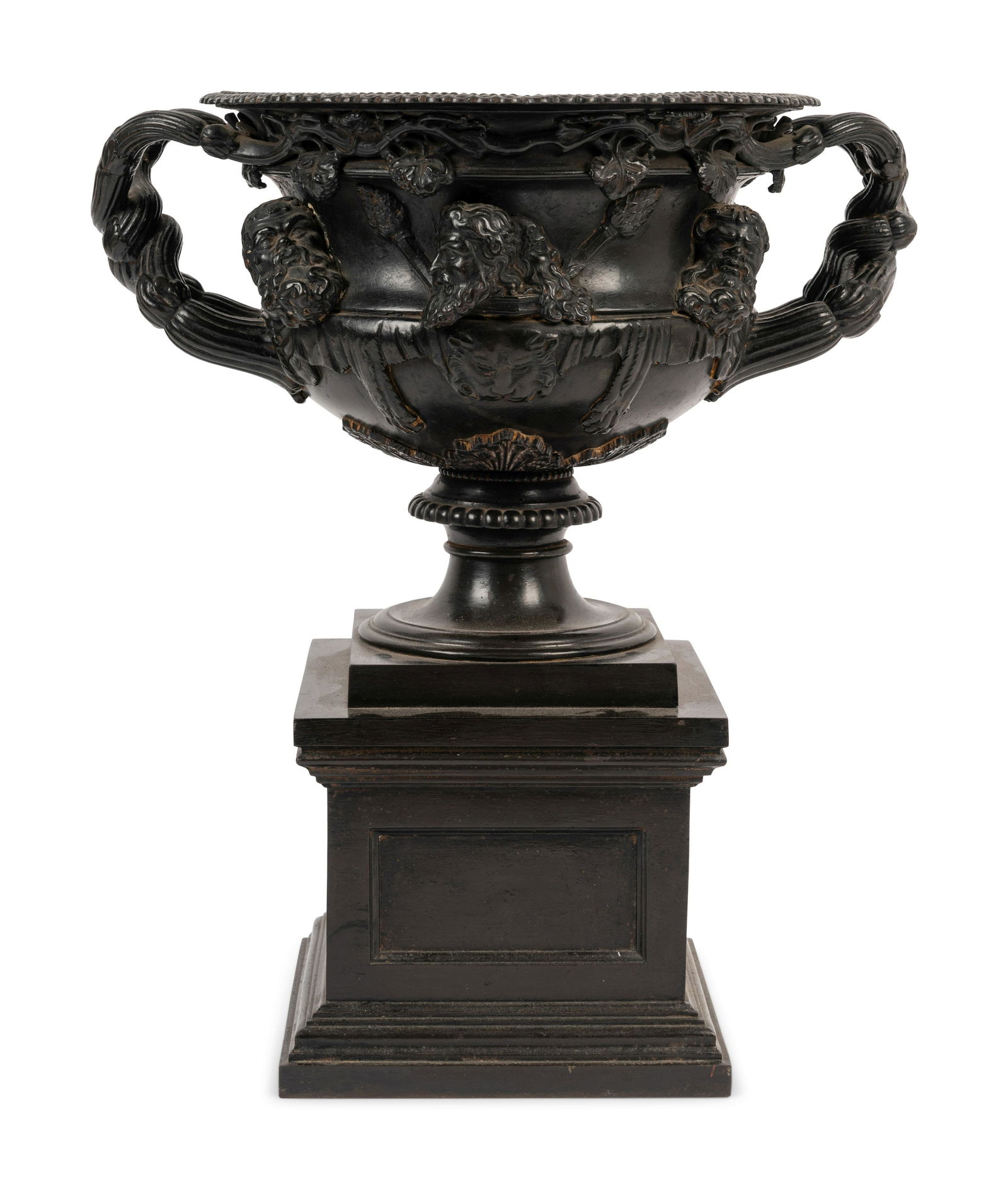 A Grand Tour Bronze Warwick Vase (1 of 4)