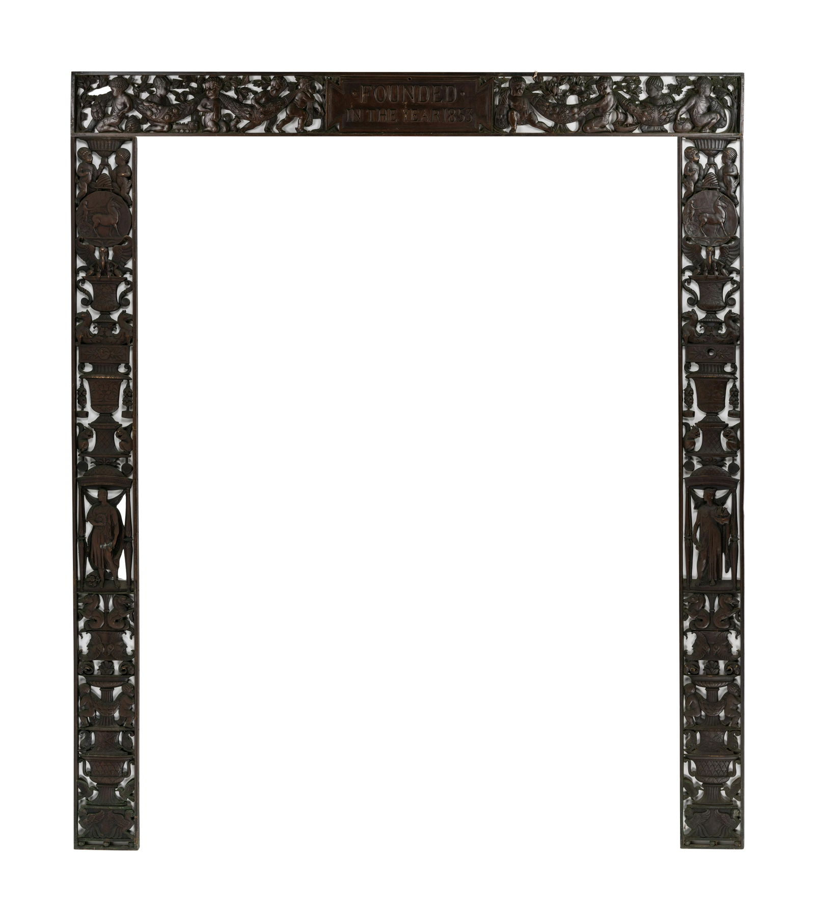 A Neoclassical Bronze Door Surround (1 of 7)