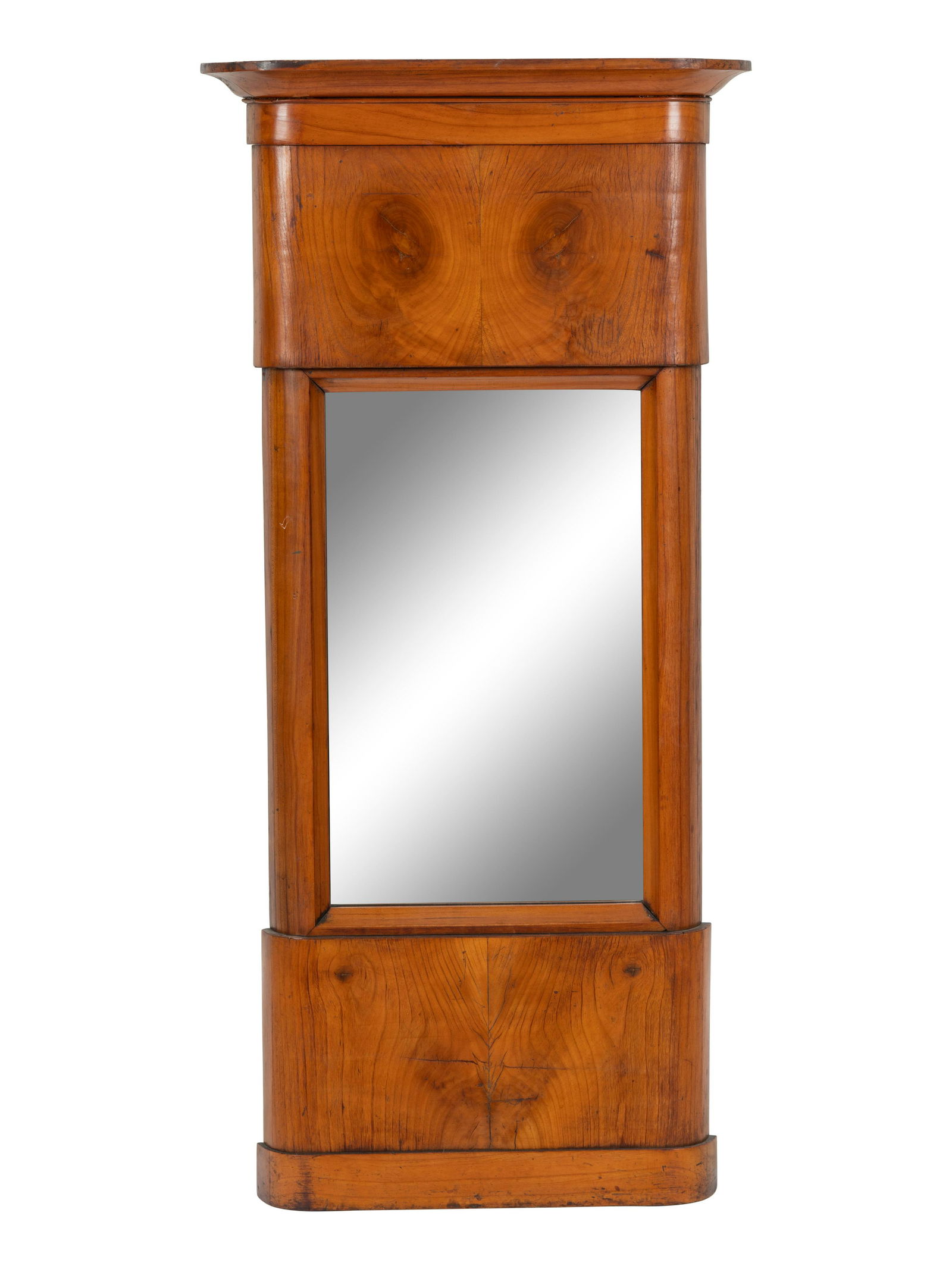 A Biedermeier Walnut Mirror (1 of 3)