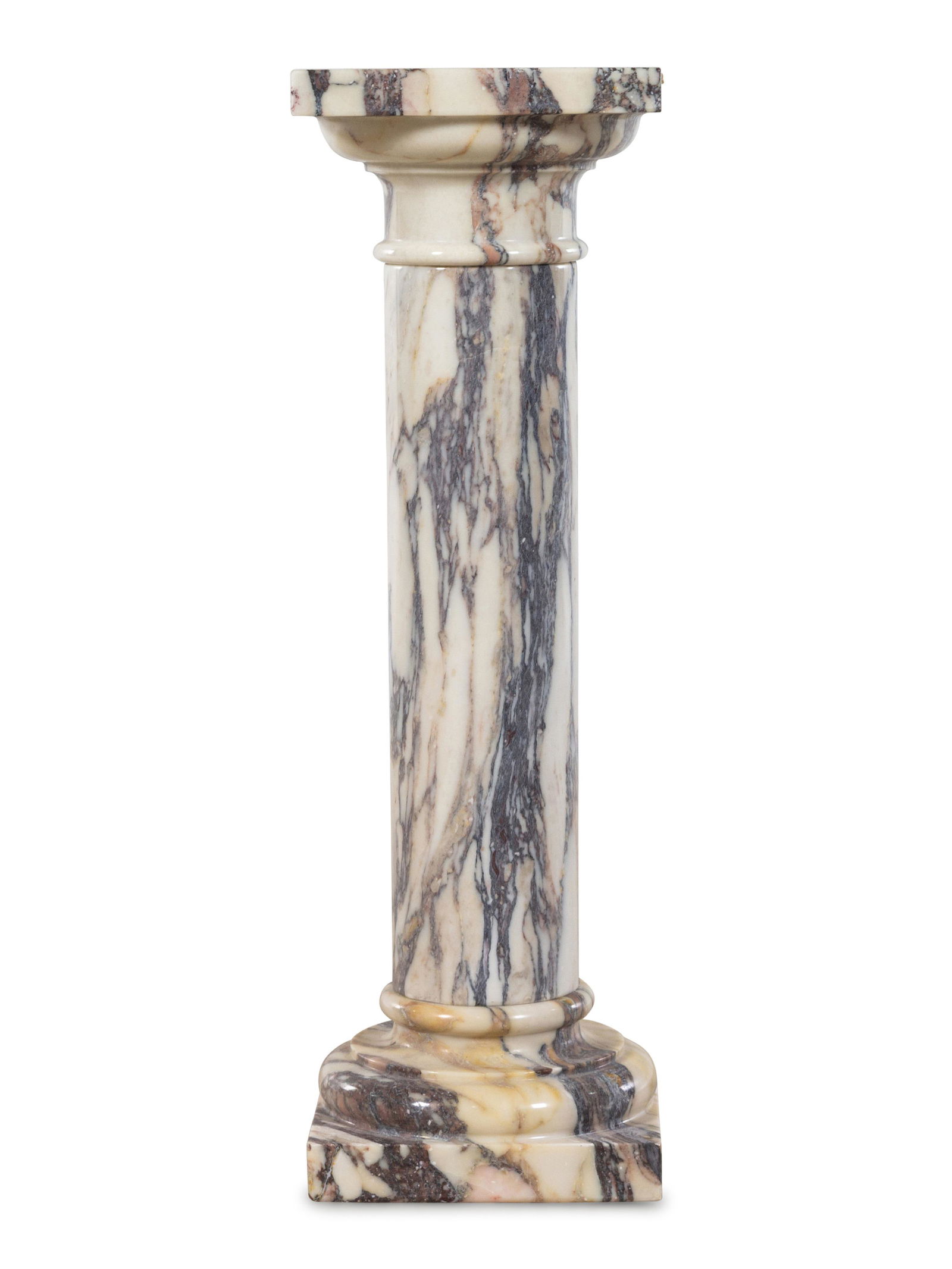 A Calacata Marble Pedestal (1 of 2)