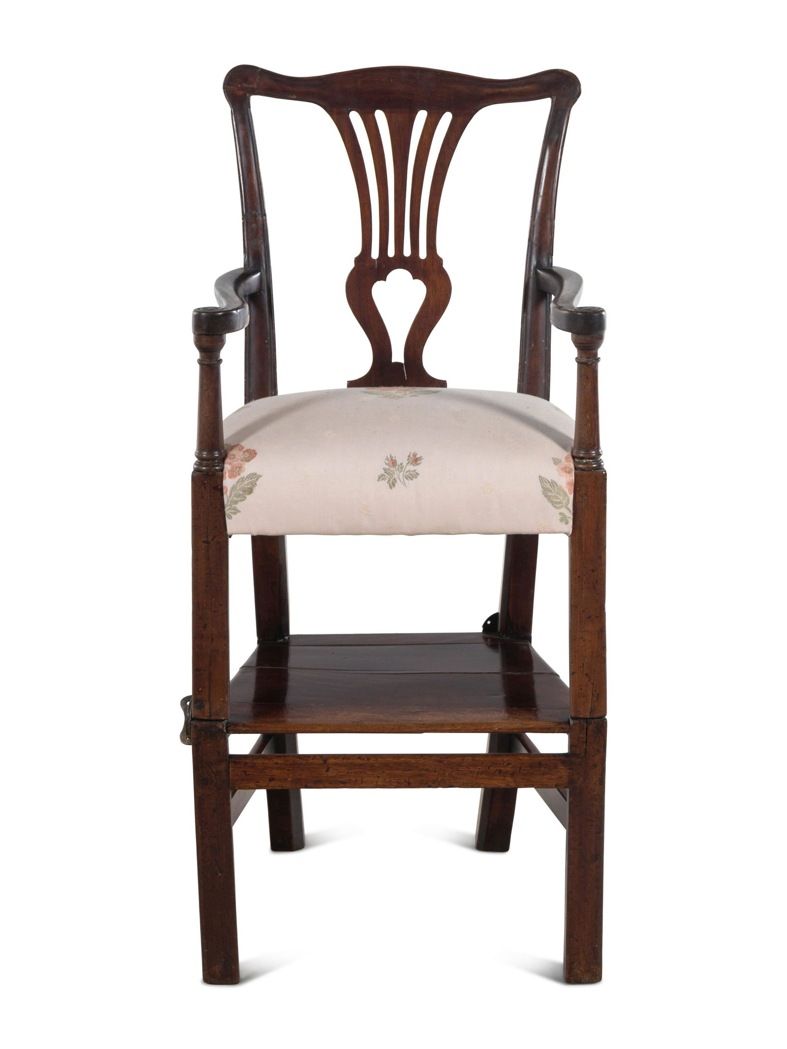 A George III Style Child's Walnut Highchair (1 of 4)