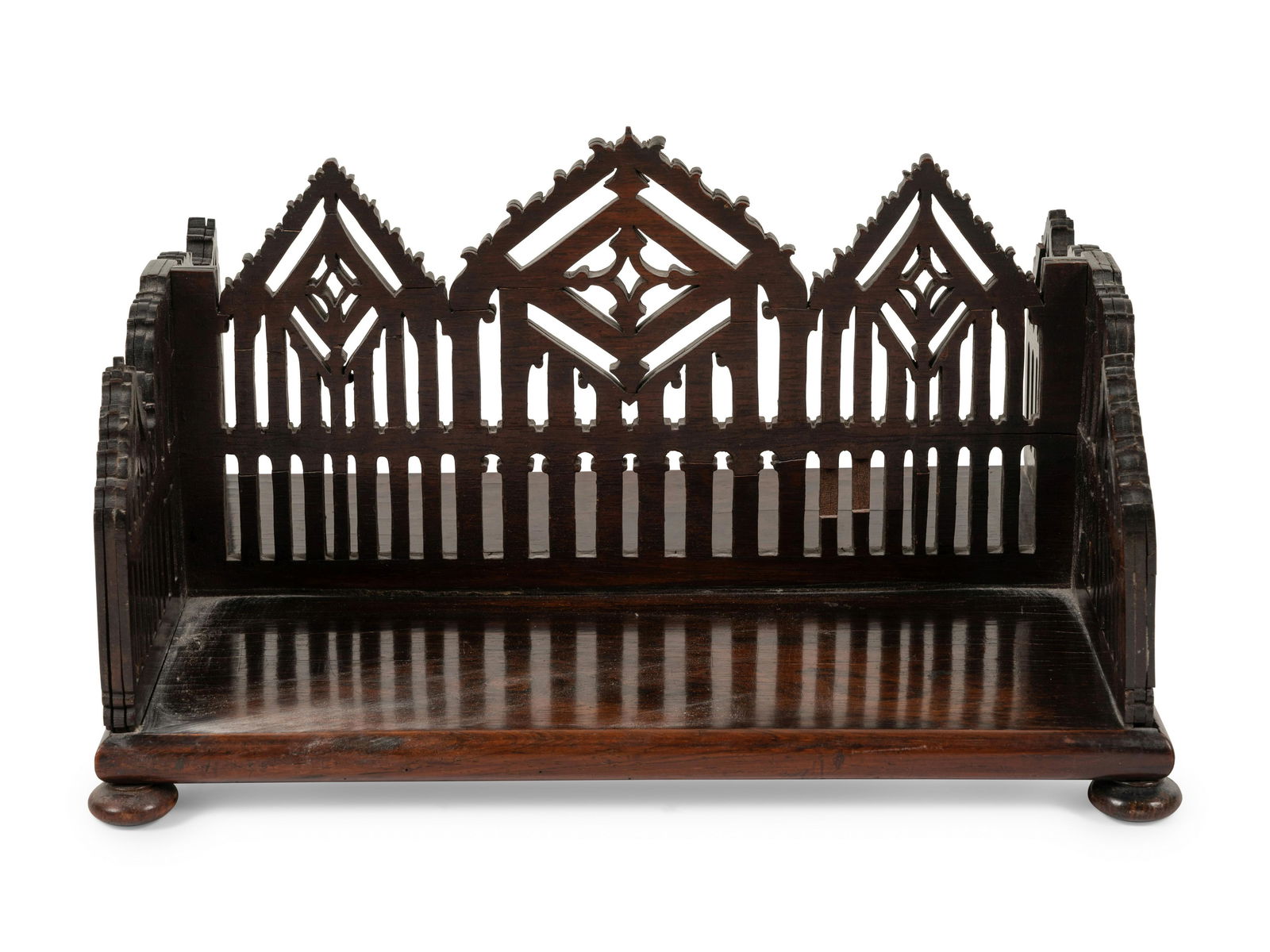 A William IV Rosewood Book Caddy (1 of 5)