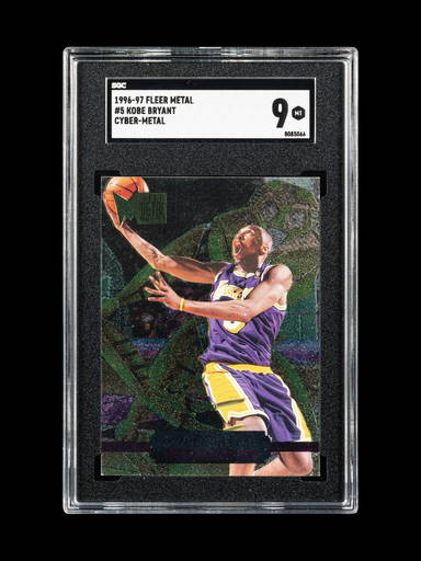 1996-97 Fleer Metal Kobe Bryant #181 Rookie RC LA Lakers