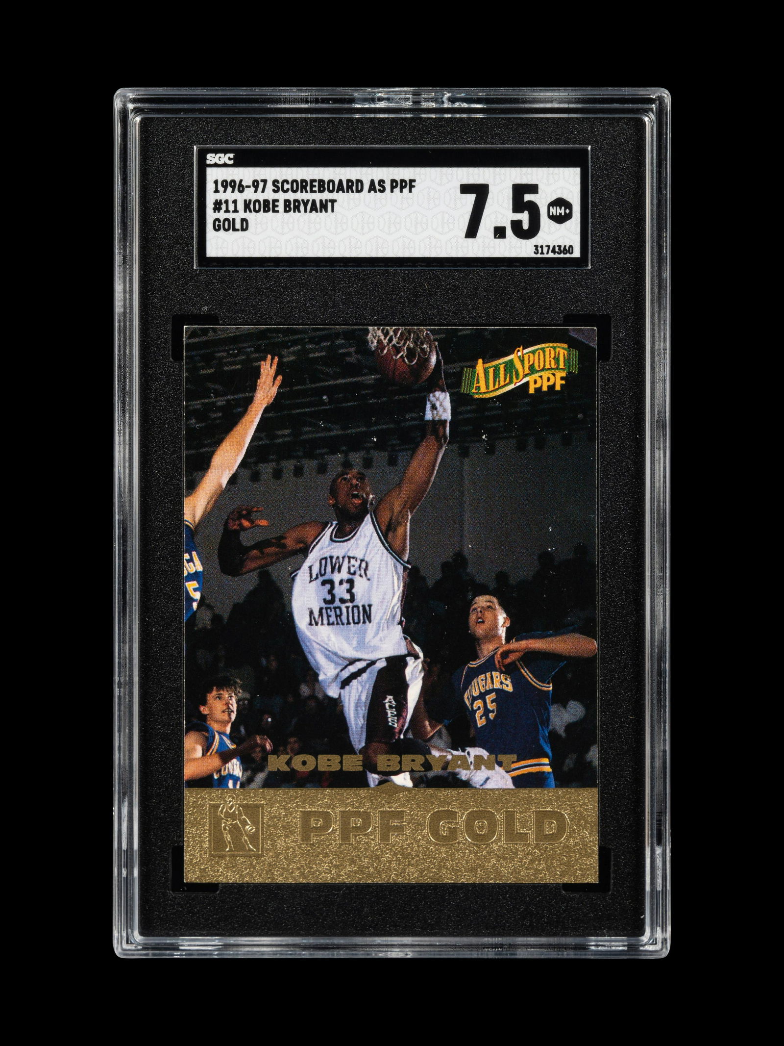 A Group of 1996-97 Score Board Kobe Bryant Rookie Basketball Cards, (1 of 12)