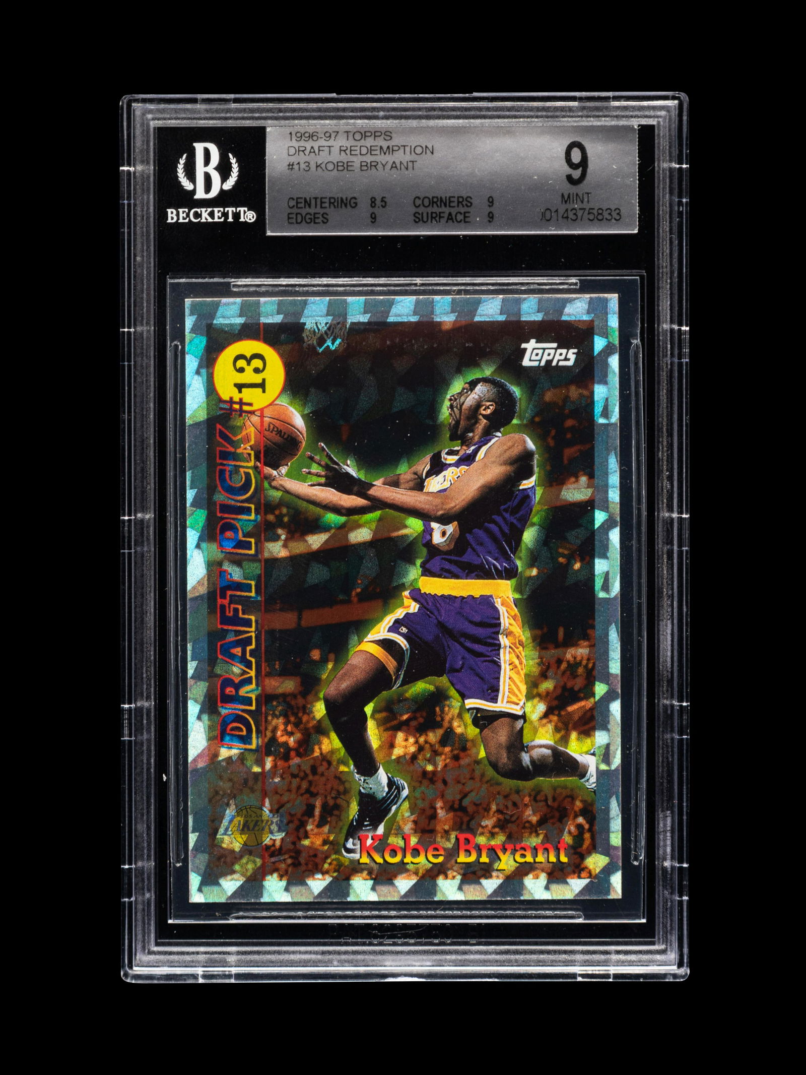 1996-97 Topps Draft Redemption KOBE 【公式通販】