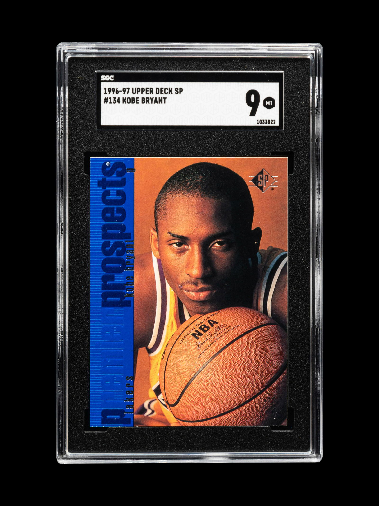 A Group of 1996-97 SP Kobe Bryant Rookie Basketball Cards, (1 of 4)