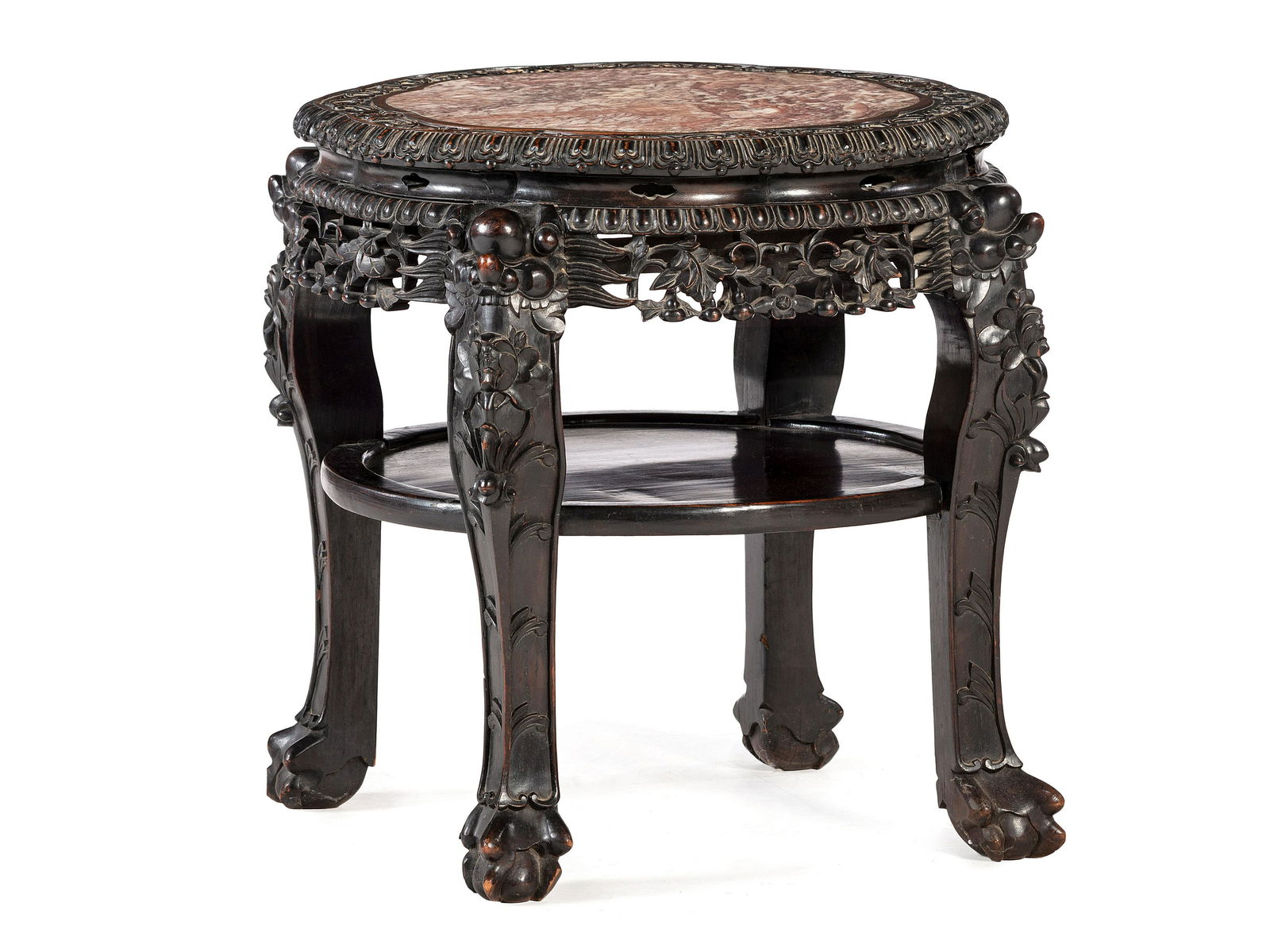 A Chinese Hardwood Side Table (1 of 5)