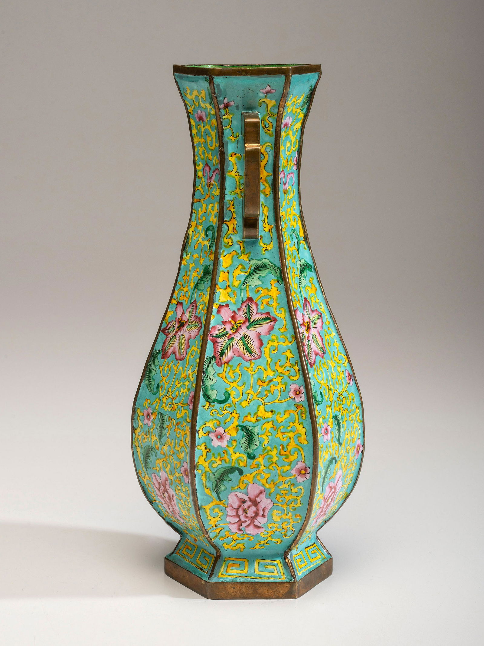 A Chinese Peking Enamel Vase (1 of 4)