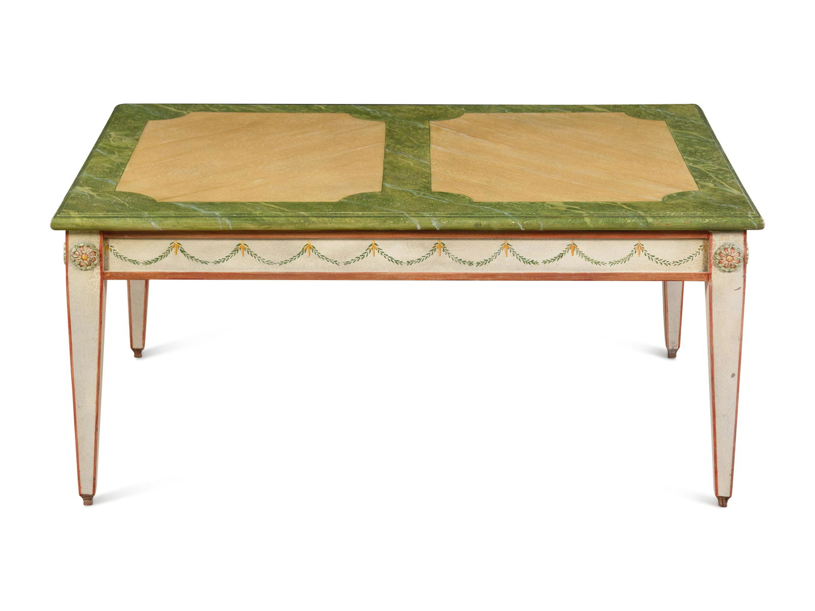 An Italian Painted Low Table (1 of 9)