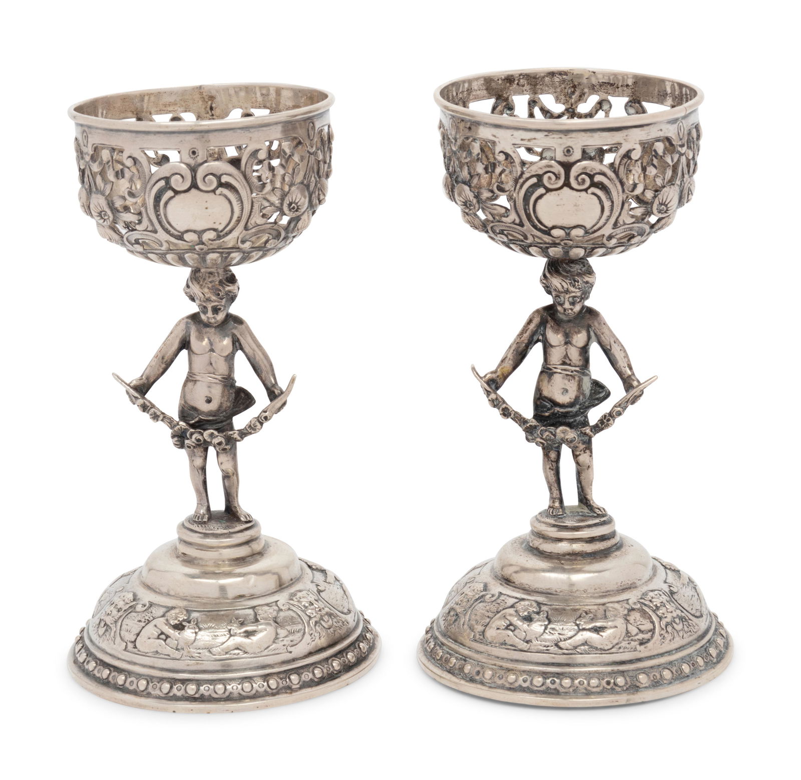 A Pair of German Silver Cups (1 of 2)