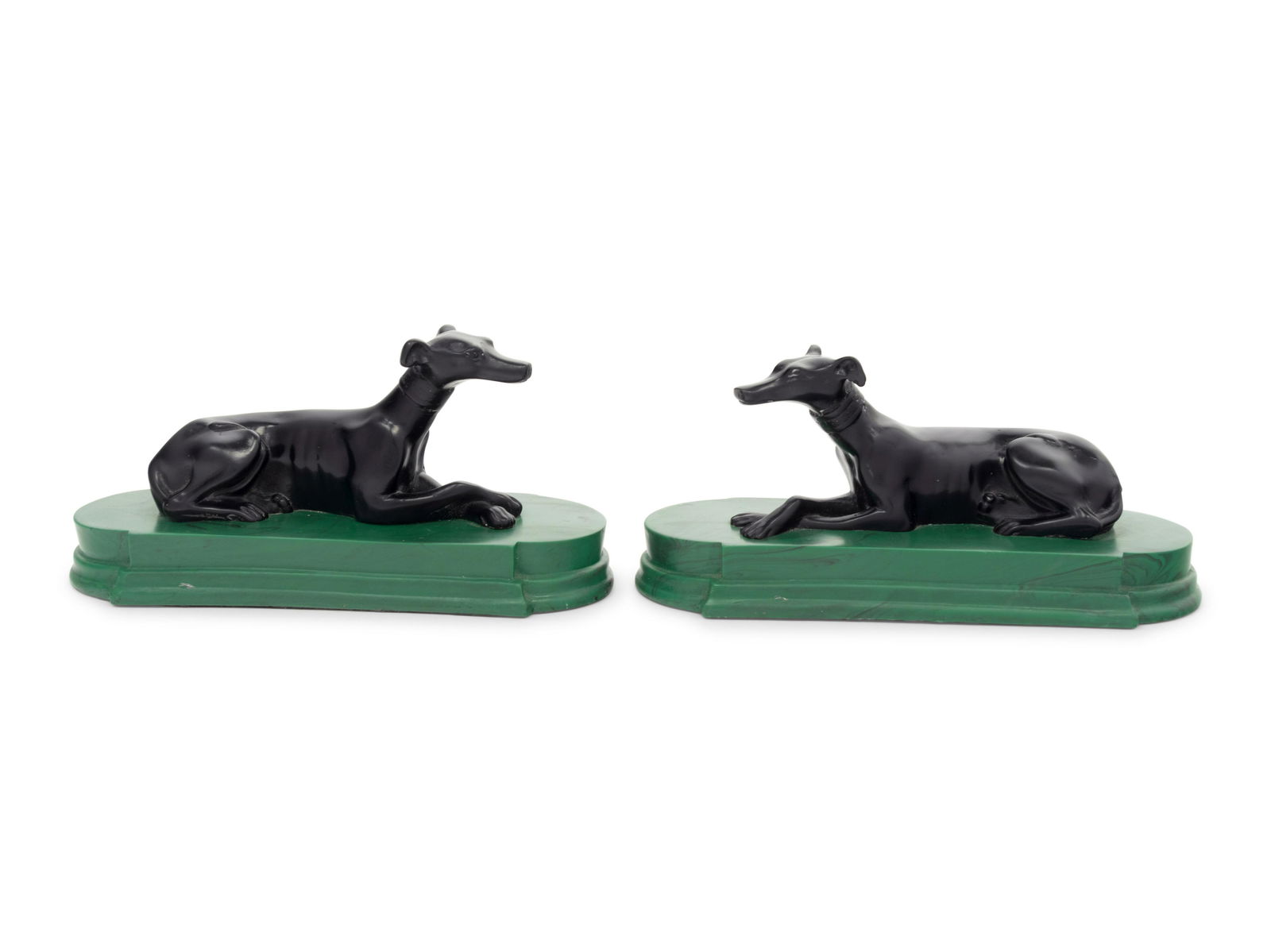 A Pair of Resin Greyhounds (1 of 10)